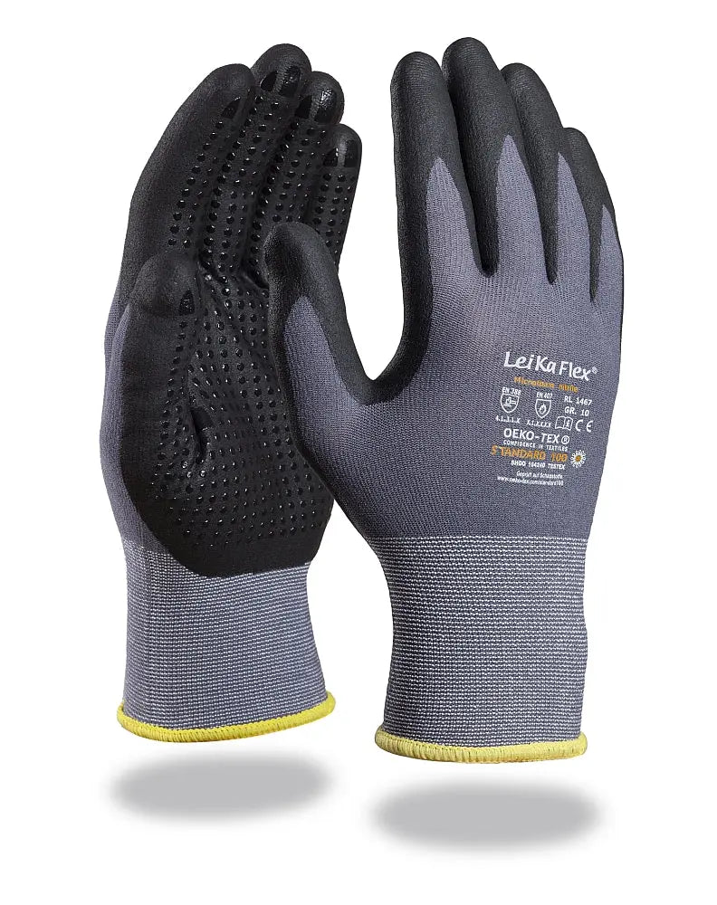 LeiKaFlex® | Feinstrickhandschuh | Nitril-Beschichtung Leipold Arbeitsschutz