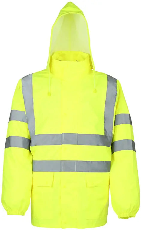 LeiKaTex® | Regenjacke | Warnschutz | neongelb Leipold Arbeitsschutz