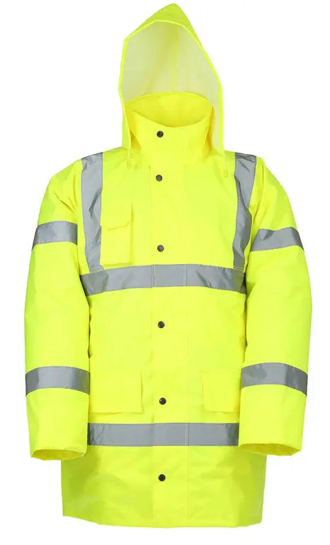 LeiKaTex® | Regenparka | Warnschutz | neongelb Leipold Arbeitsschutz