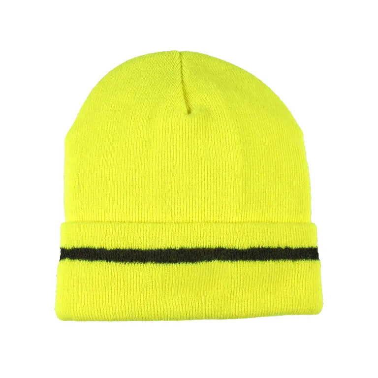 Strickmütze | Polyacryl + Thinsulate™ | neongelb Leipold Arbeitsschutz