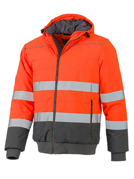 LeiKaTex® | BRIGHT LINE | Steppjacke | Warnschutz Leipold Arbeitsschutz