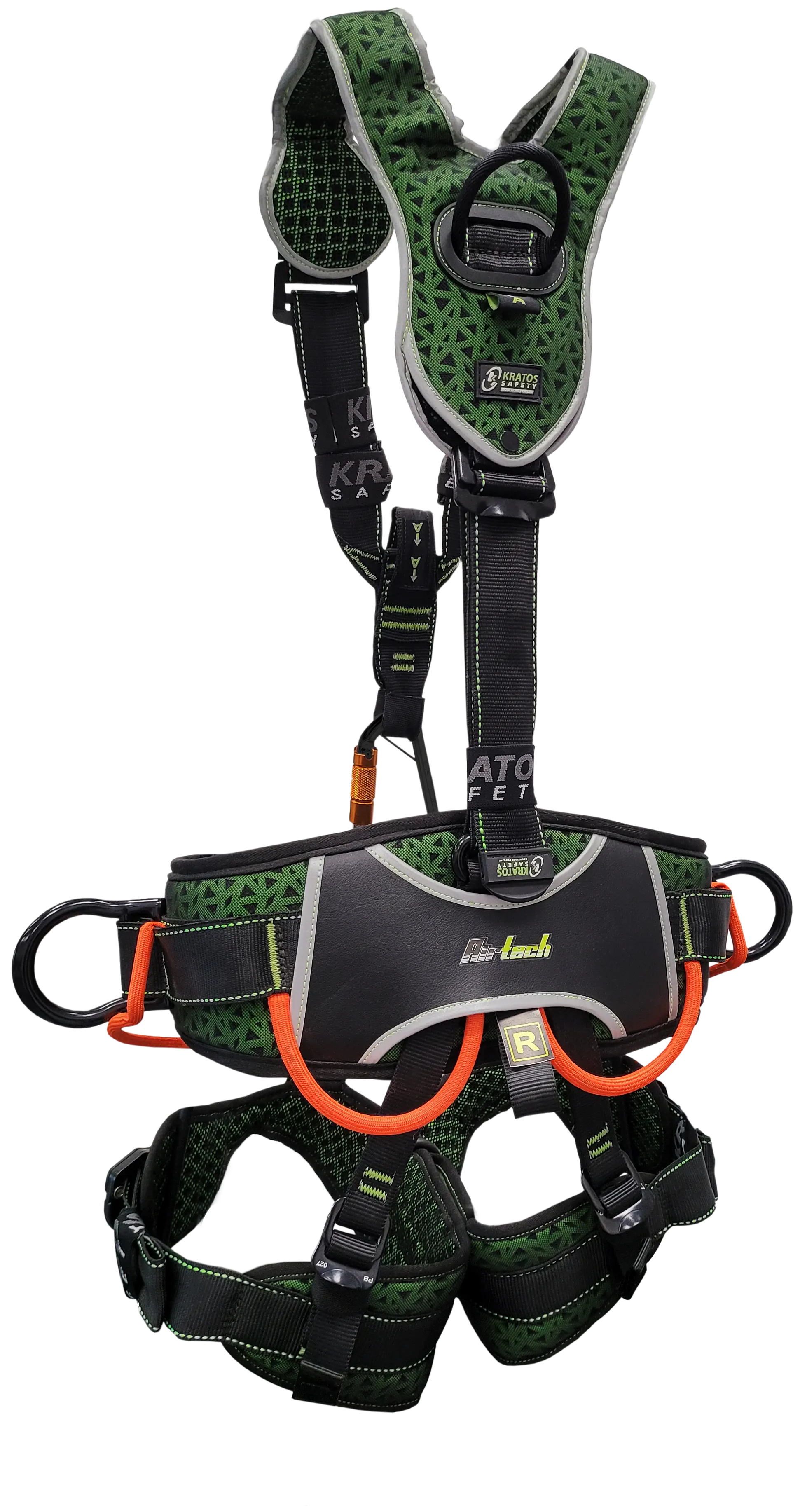 AIRTECH 2 - 2-Punkt-Auffanggurt mit extra komfortablem Hüftgurt für Arbeiten in der Schwebe (L-XXL)