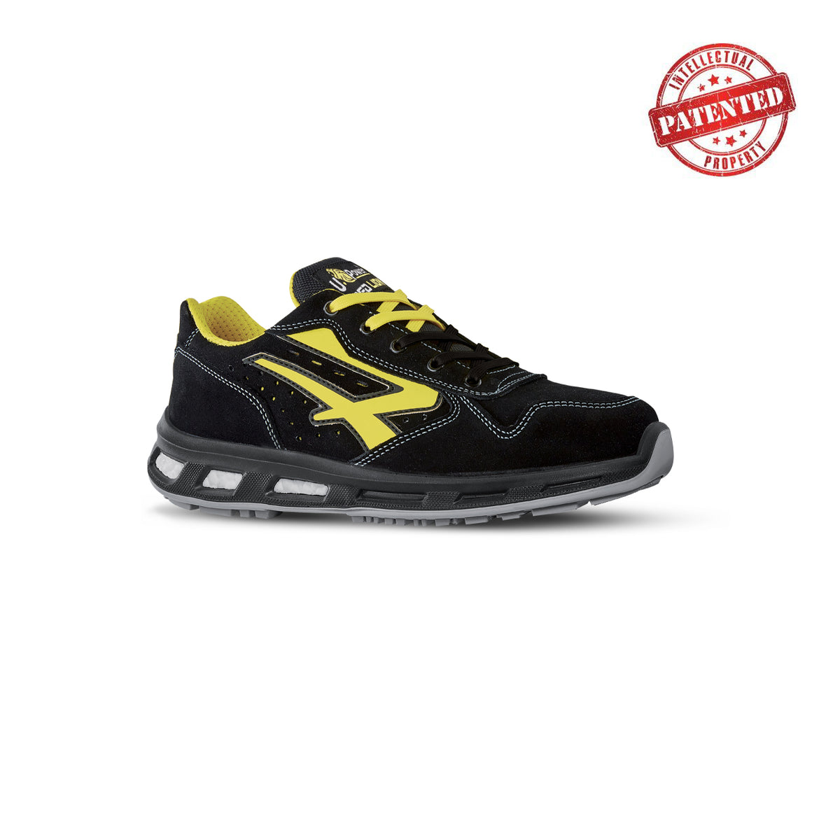 U-Power Sicherheitshalbschuhe S1PS AXEL s ESD BLACK / YELLOW