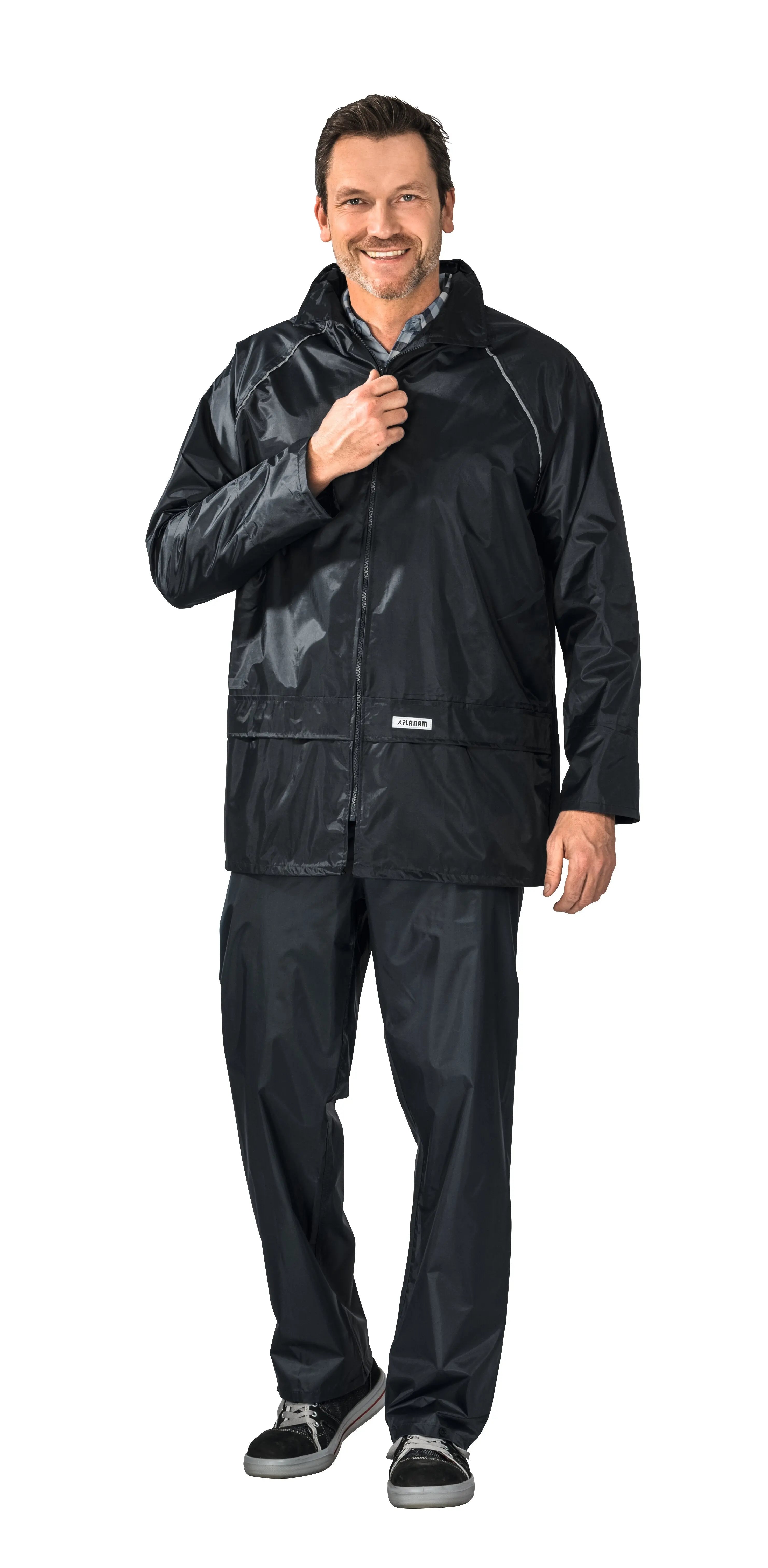 Aqua Regenanzug Herren Ganzjährig Planam marine - KERA Arbeitsschutz
