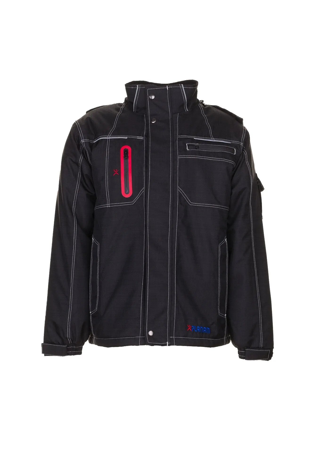 Basalt Winterjacke Herren Winter Planam schwarz - KERA Arbeitsschutz