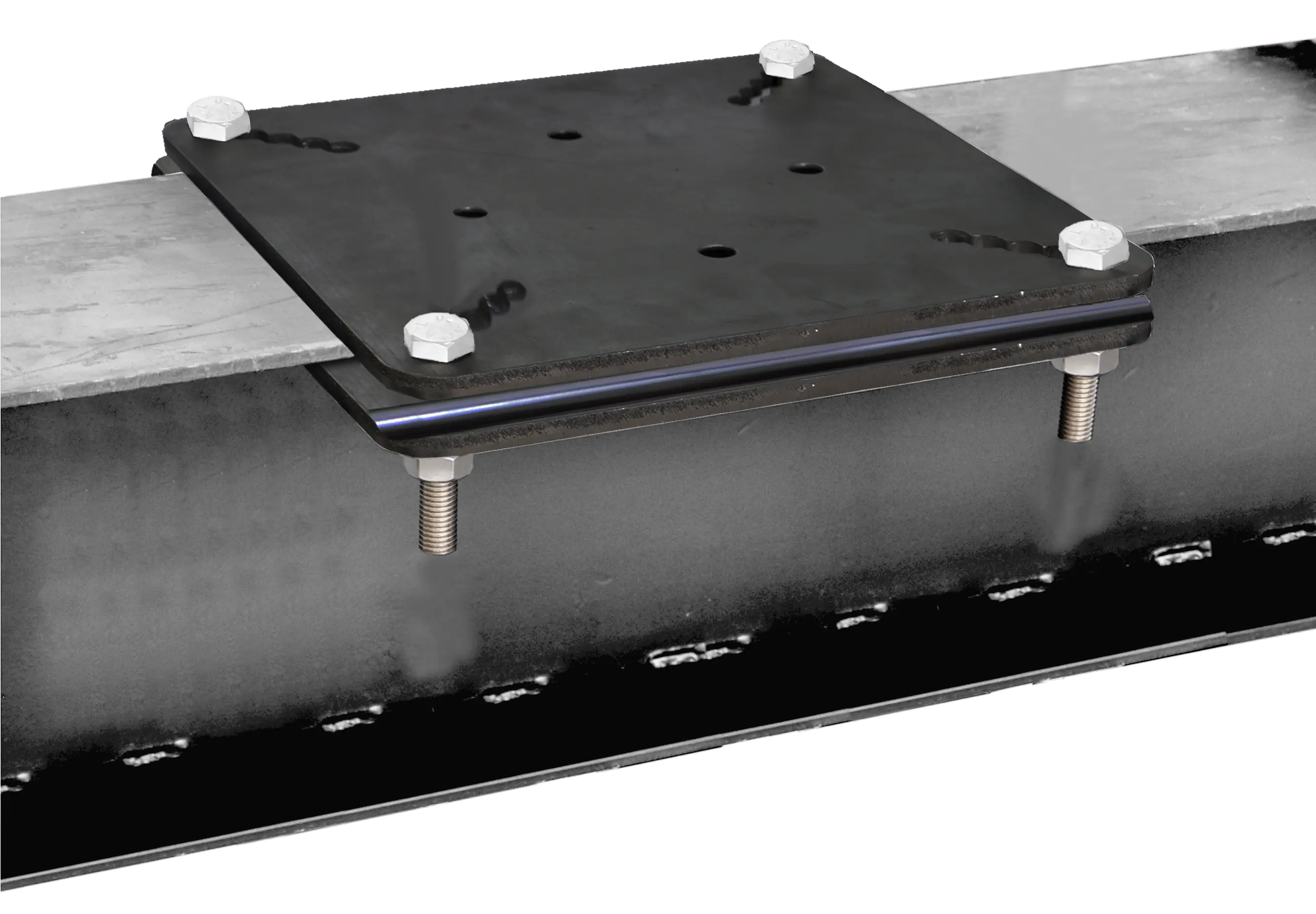 Befestigungsplatte zum Klemmen auf Stahlträger für horizontale Anschlageinrichtung (KS 4000)