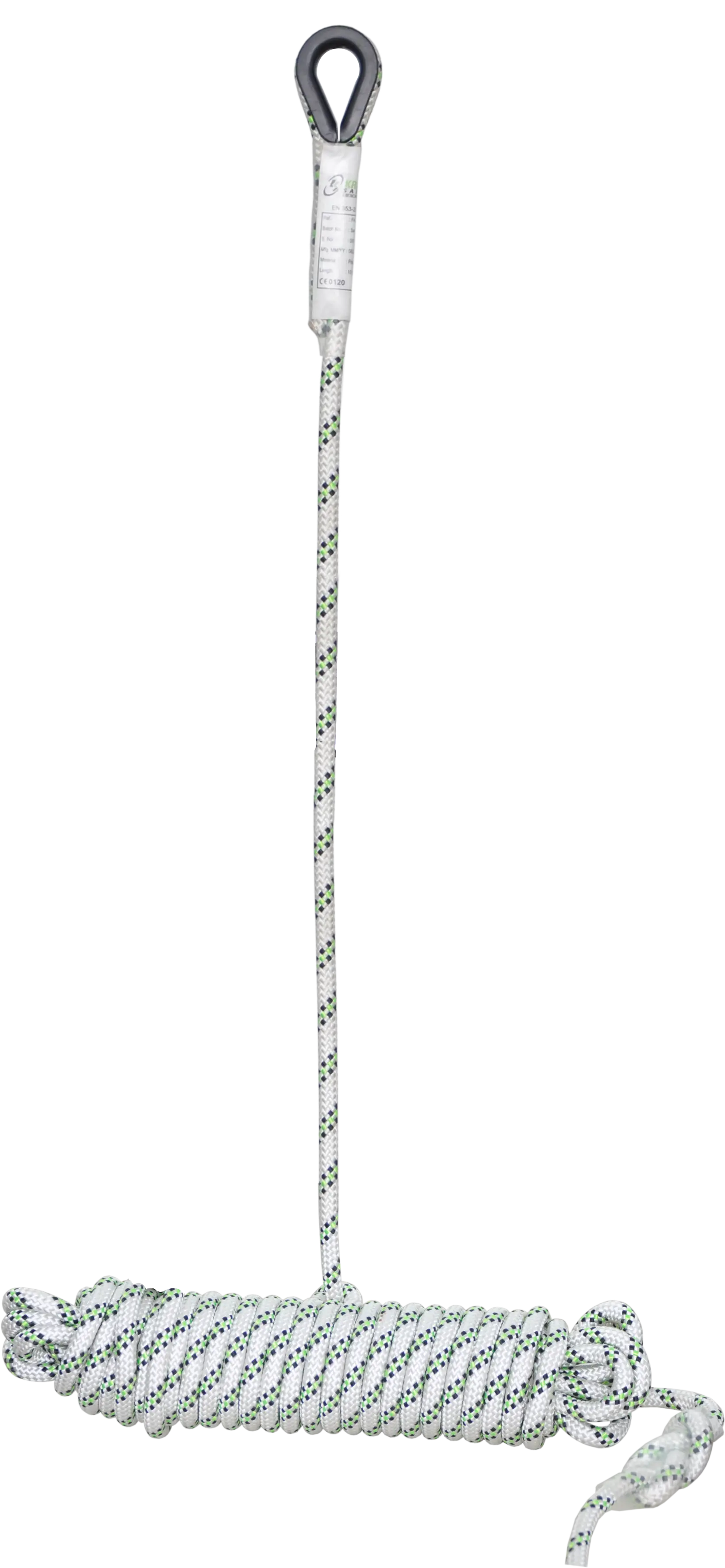 Bewegliche Führung aus Kernmantelseil für Mitlaufende Auffanggeräte FA 20 103 0000 (A oder B) Länge 15 Meter