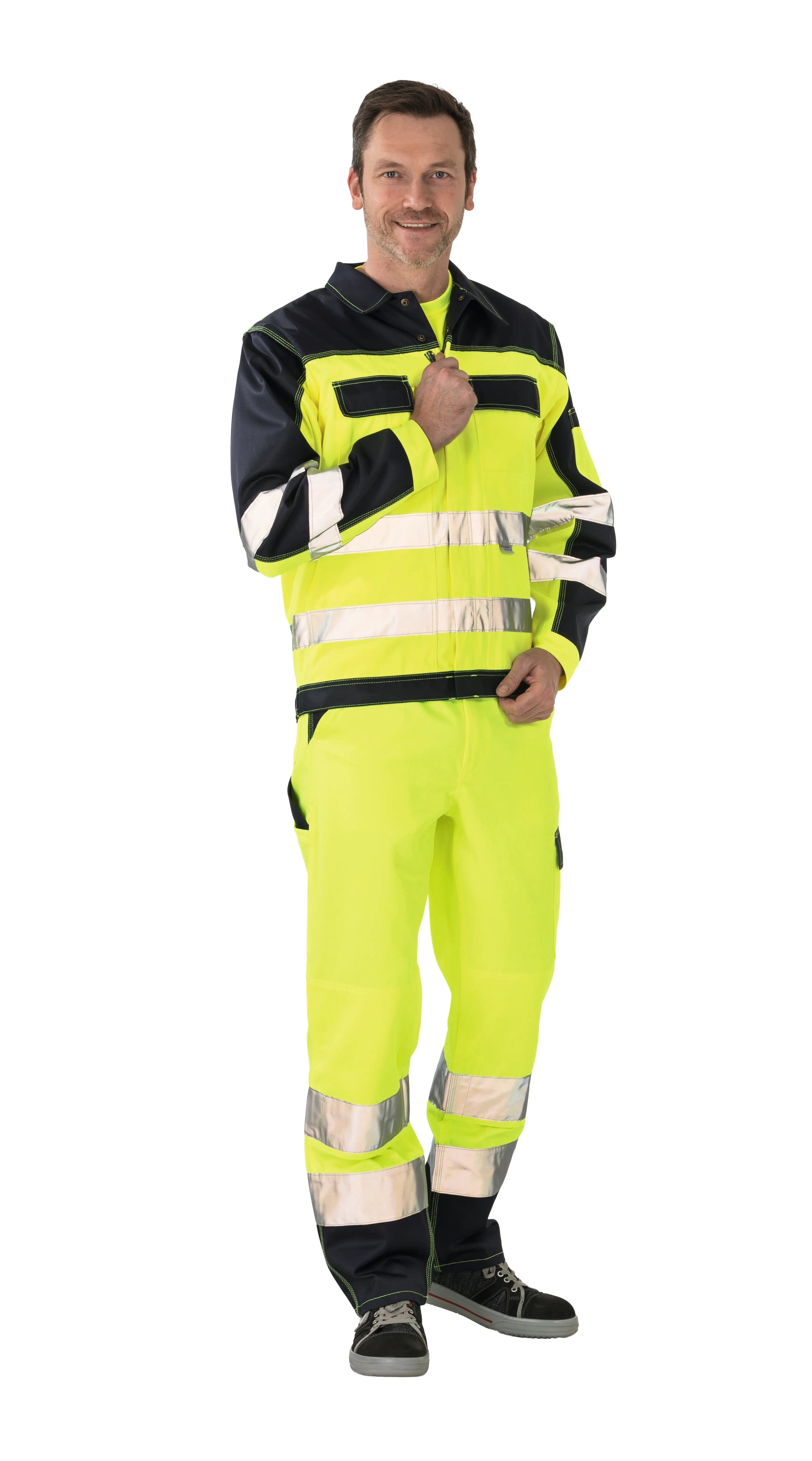 Bundjacke 2-farbig Herren Ganzjährig Planam orange - KERA Arbeitsschutz