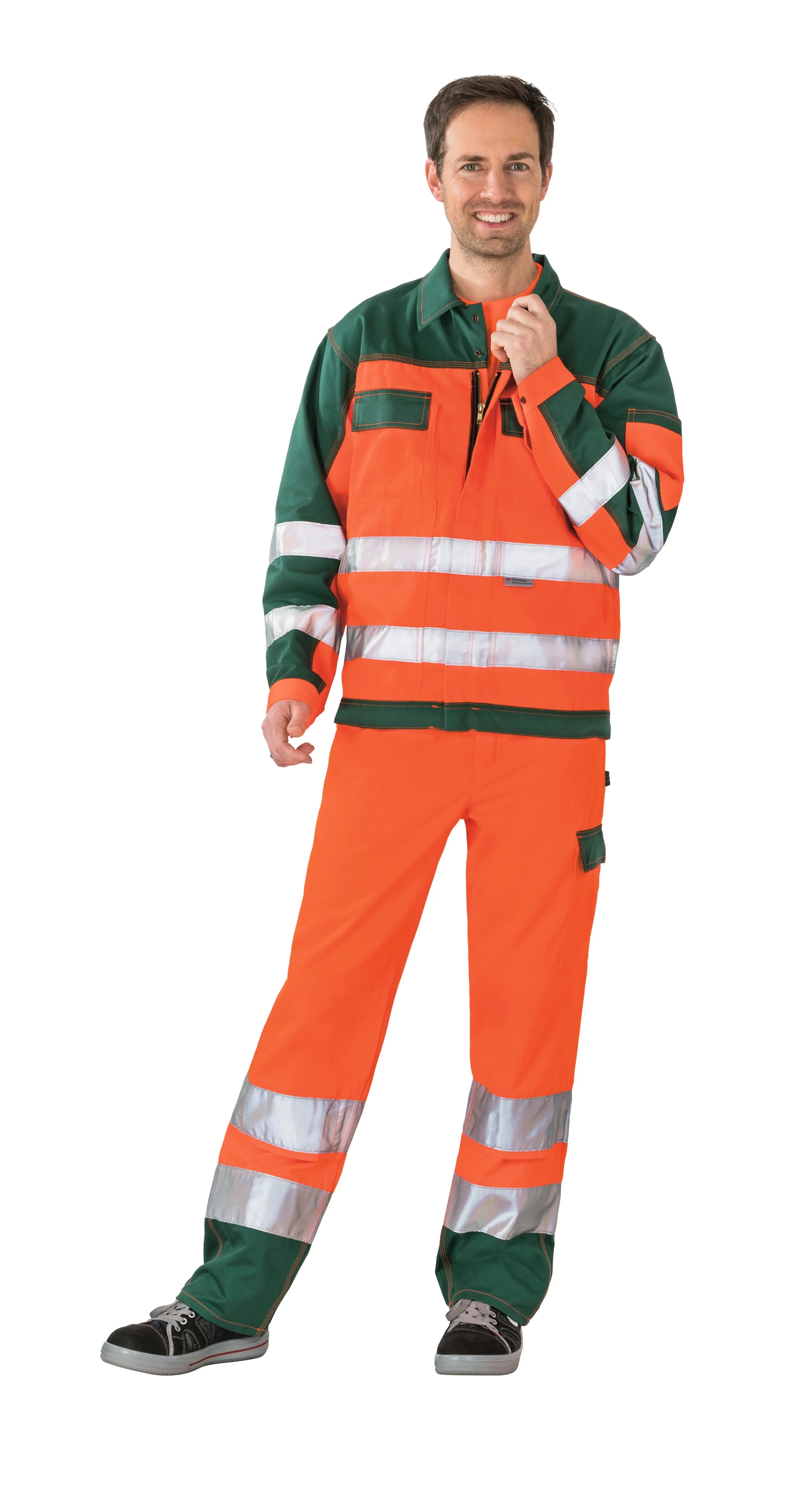 Bundjacke 2-farbig Herren Ganzjährig Planam orange - KERA Arbeitsschutz