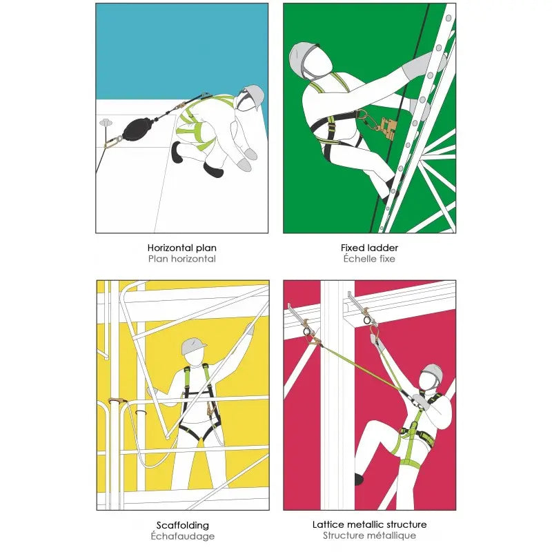 CURIOSITY-S - Verbindungsmittel mit Falldämpfer aus Kernmantelseil und AluminiumKarabinern, lg. 2 m