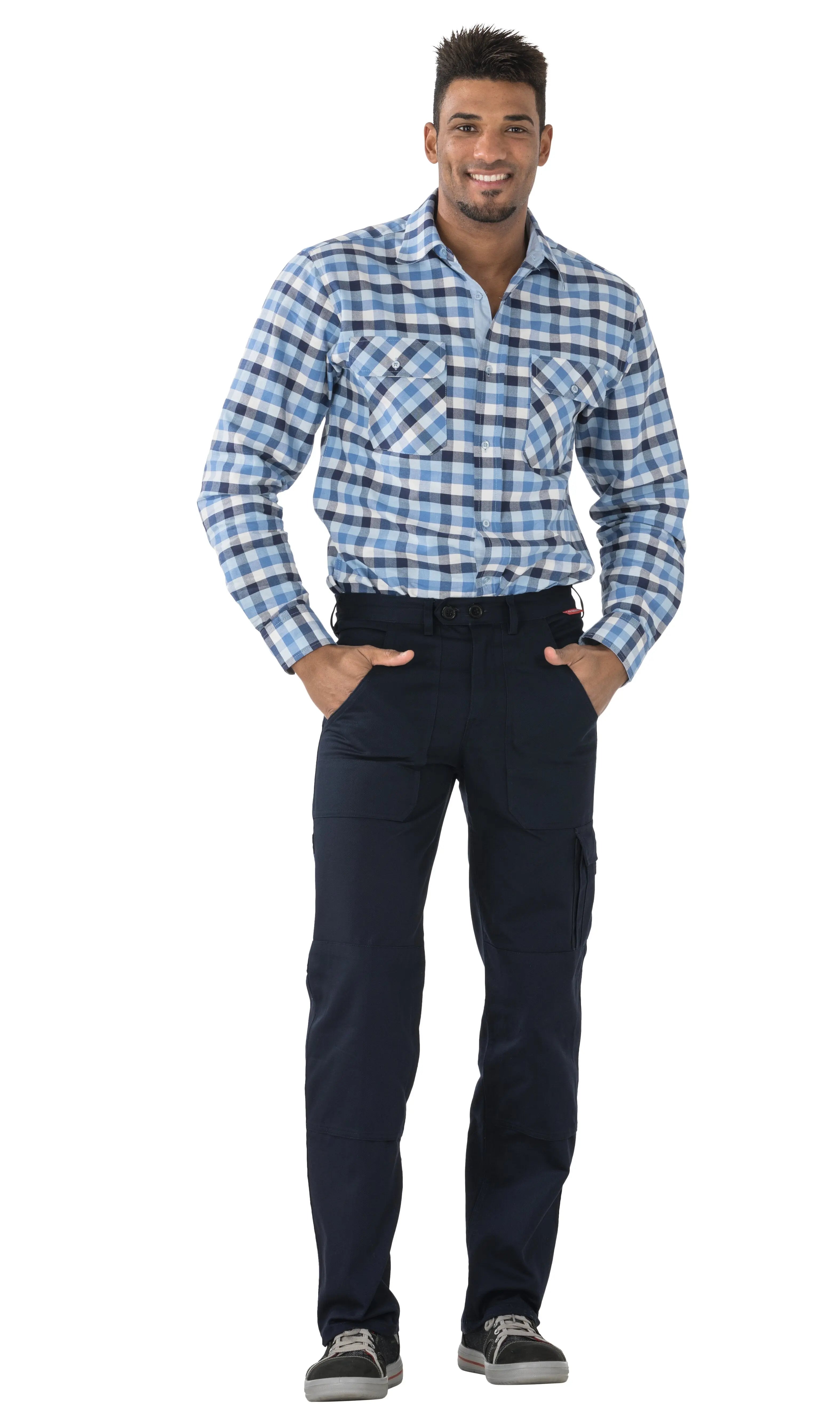 Cargo-Bundhose Herren Ganzjährig Planam hydronblau - KERA Arbeitsschutz