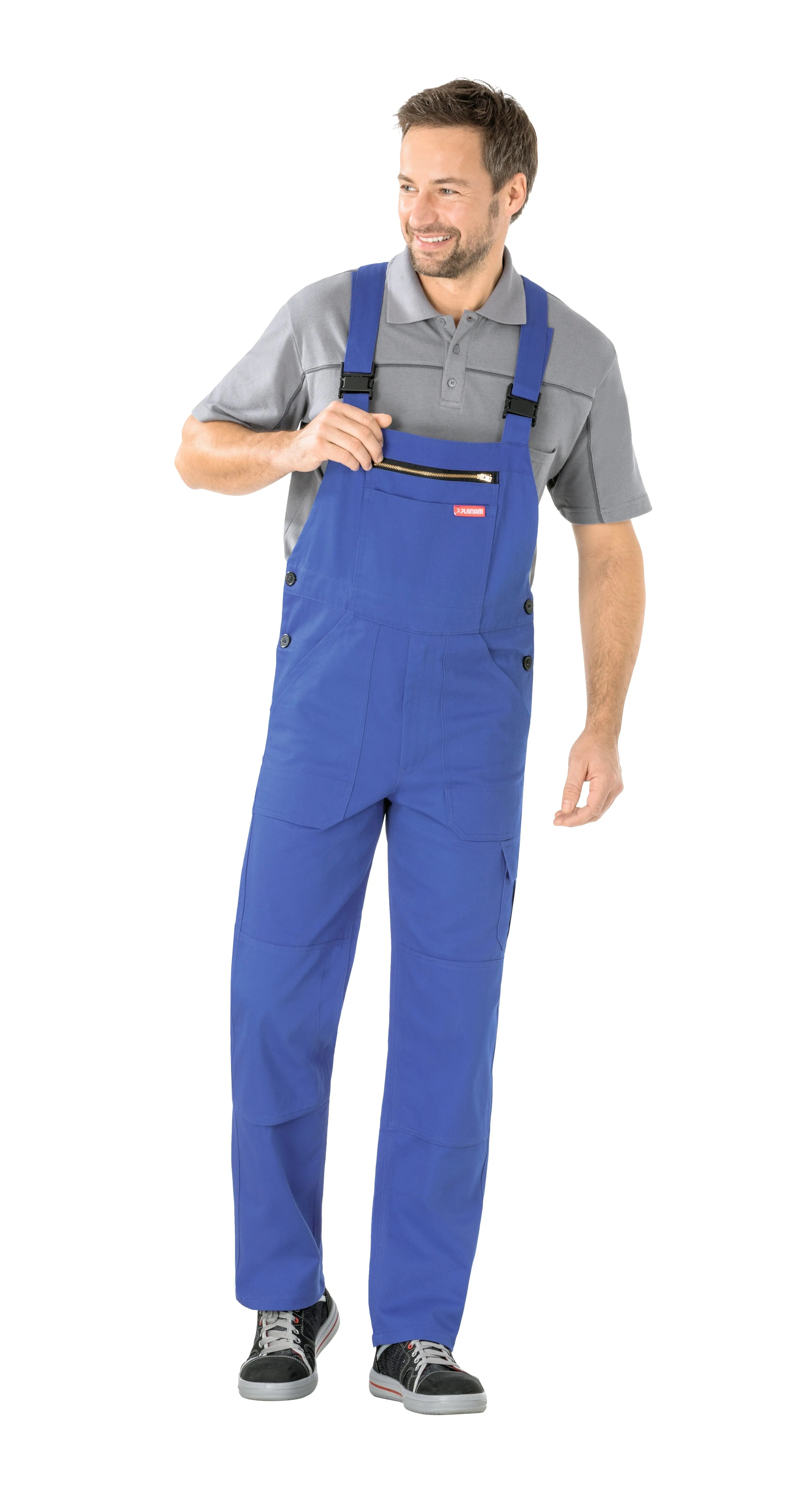 Cargo-Latzhose Herren Ganzjährig Planam hydronblau - KERA Arbeitsschutz