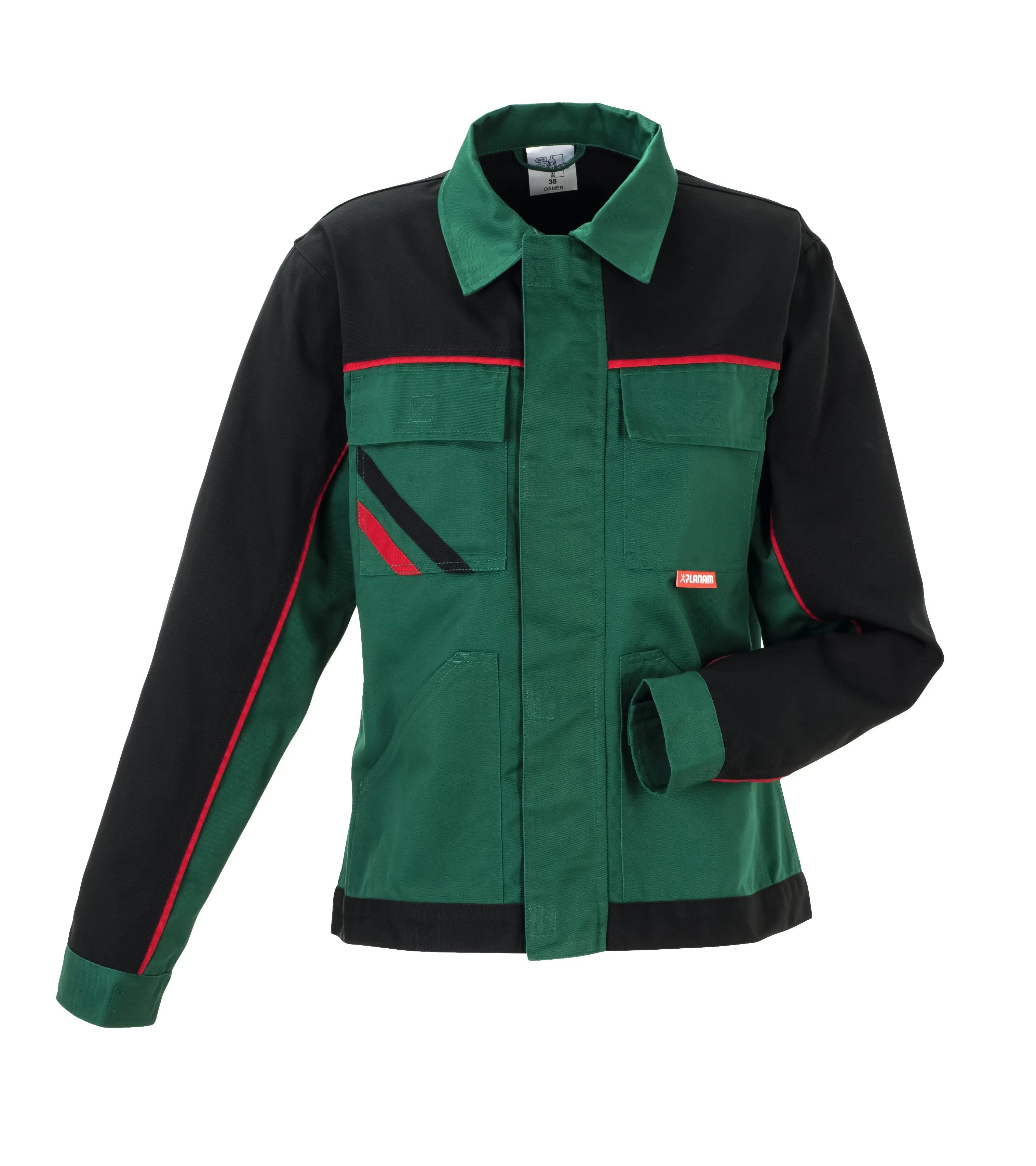 Damen Bundjacke Damen Ganzjährig Planam rot - KERA Arbeitsschutz