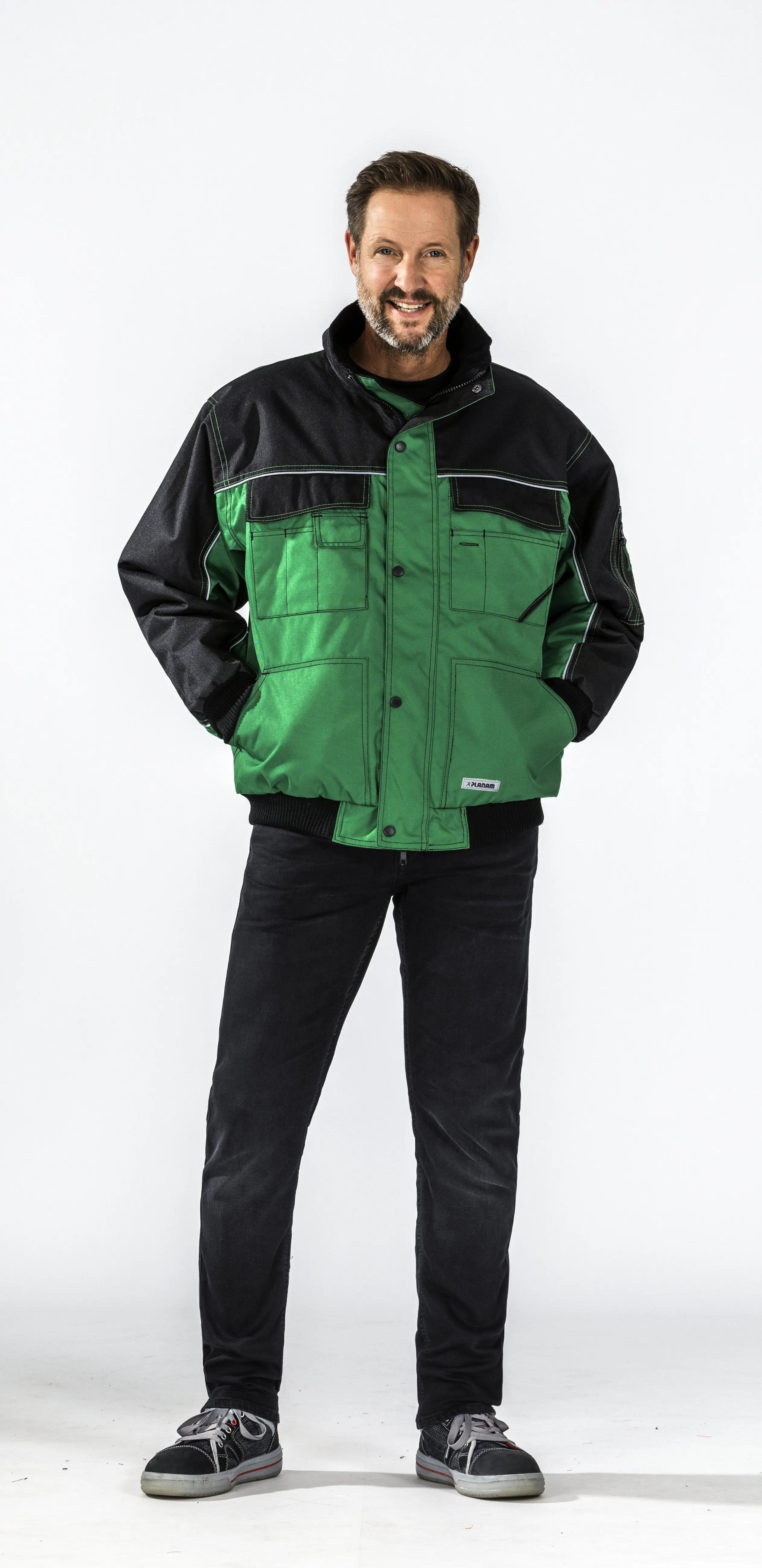 Dust Blouson Herren Winter Planam farngrün - KERA Arbeitsschutz