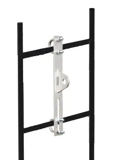 Endplatte für zwei Leitersprossen