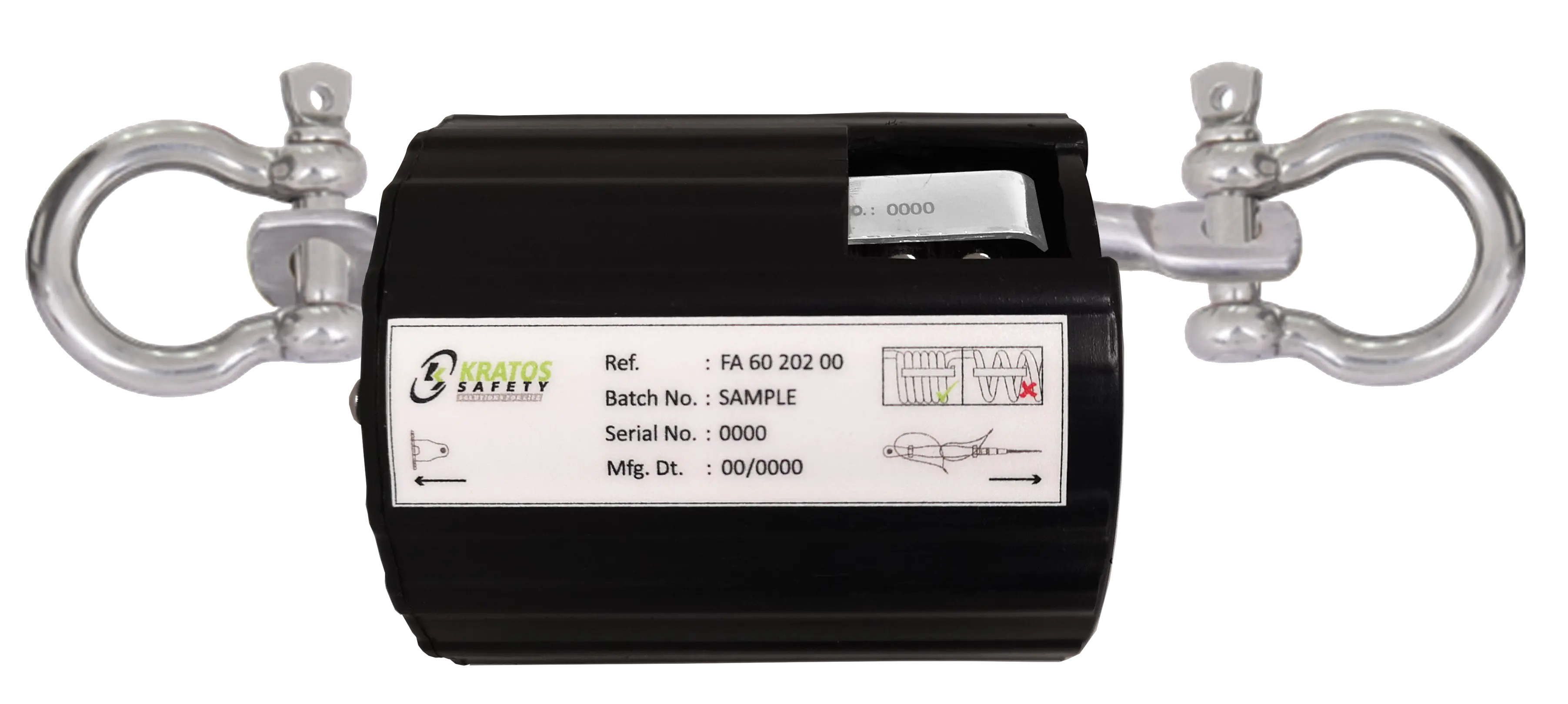 Falldämpfer für horizontale Anschlageinrichtung KS 4000