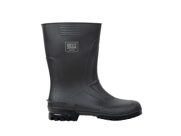 Regenstiefel Schwarz Safety Jogger GA21 AGRI BOOT MID