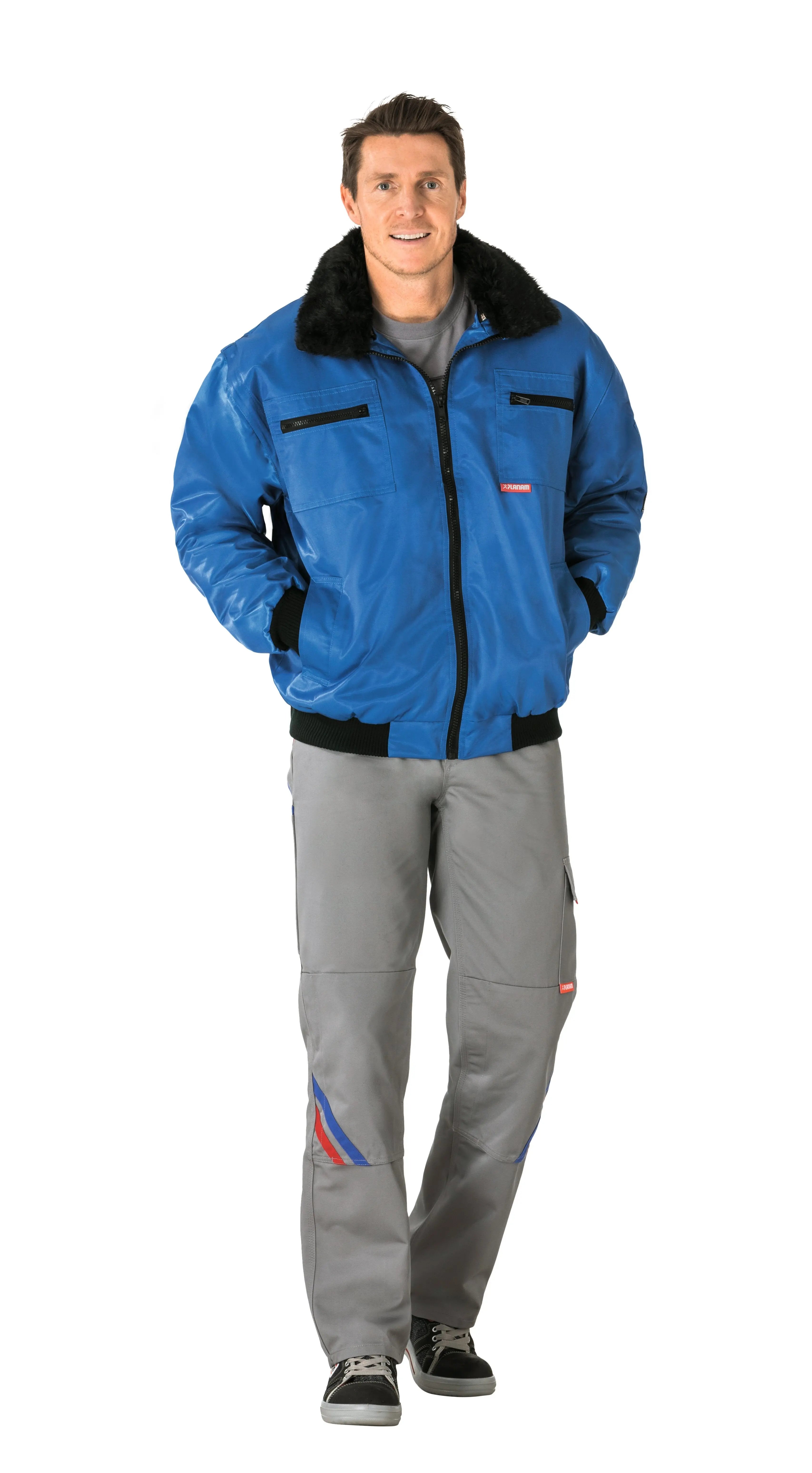 Gletscher Comfort Jacke Herren Ganzjährig Planam schwarz - KERA Arbeitsschutz