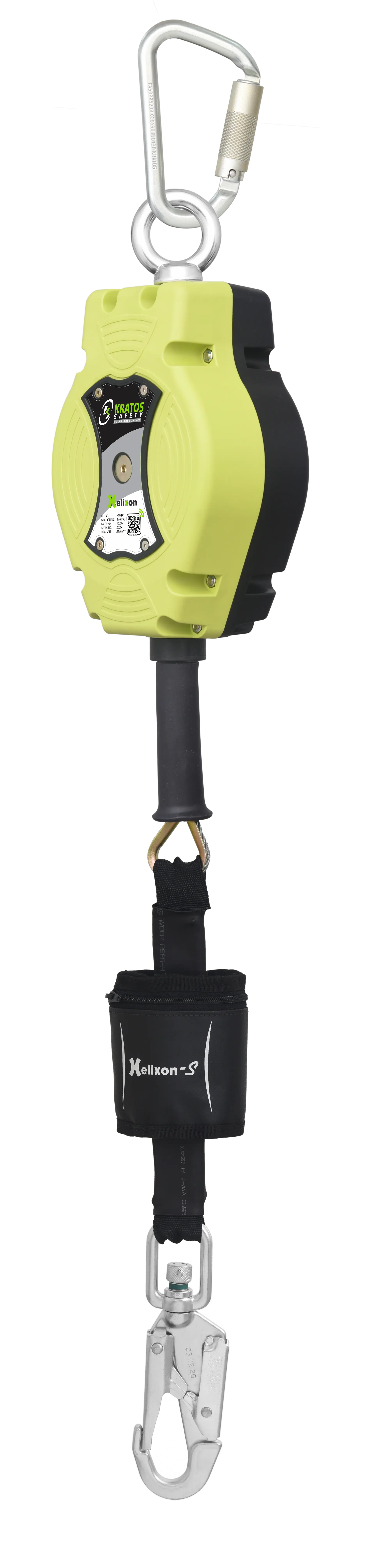 HELIXON-S Stahldrahtseil, Höhensicherungsgerät mit automatischem Rückzug 7 m