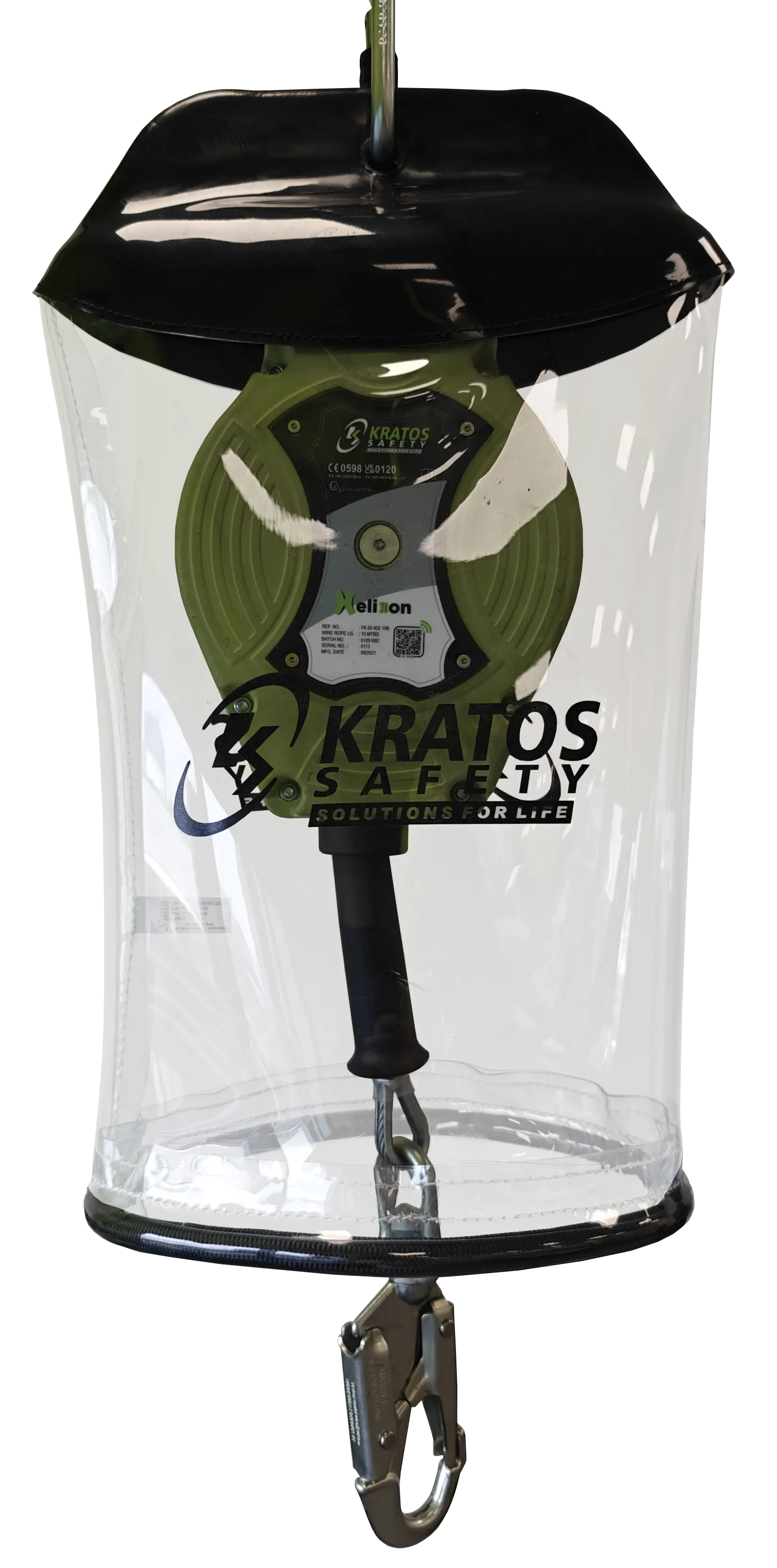 KAPOT-S - Schutzhülle für Höhensicherungsgerät mit automatischem Rückzug bis 15 m, für den Einsatz im Freien