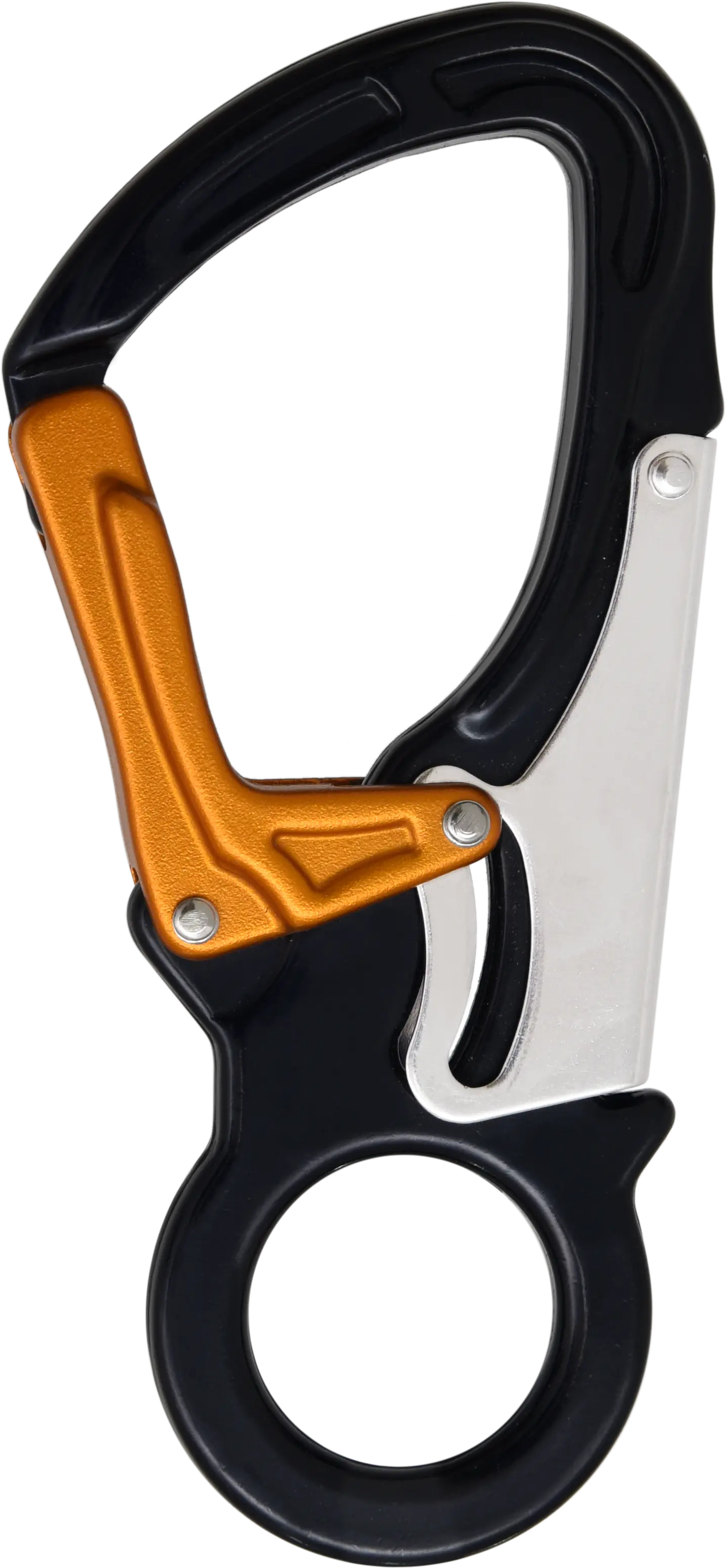 Karabinerhaken aus Aluminium, Typ Keylock