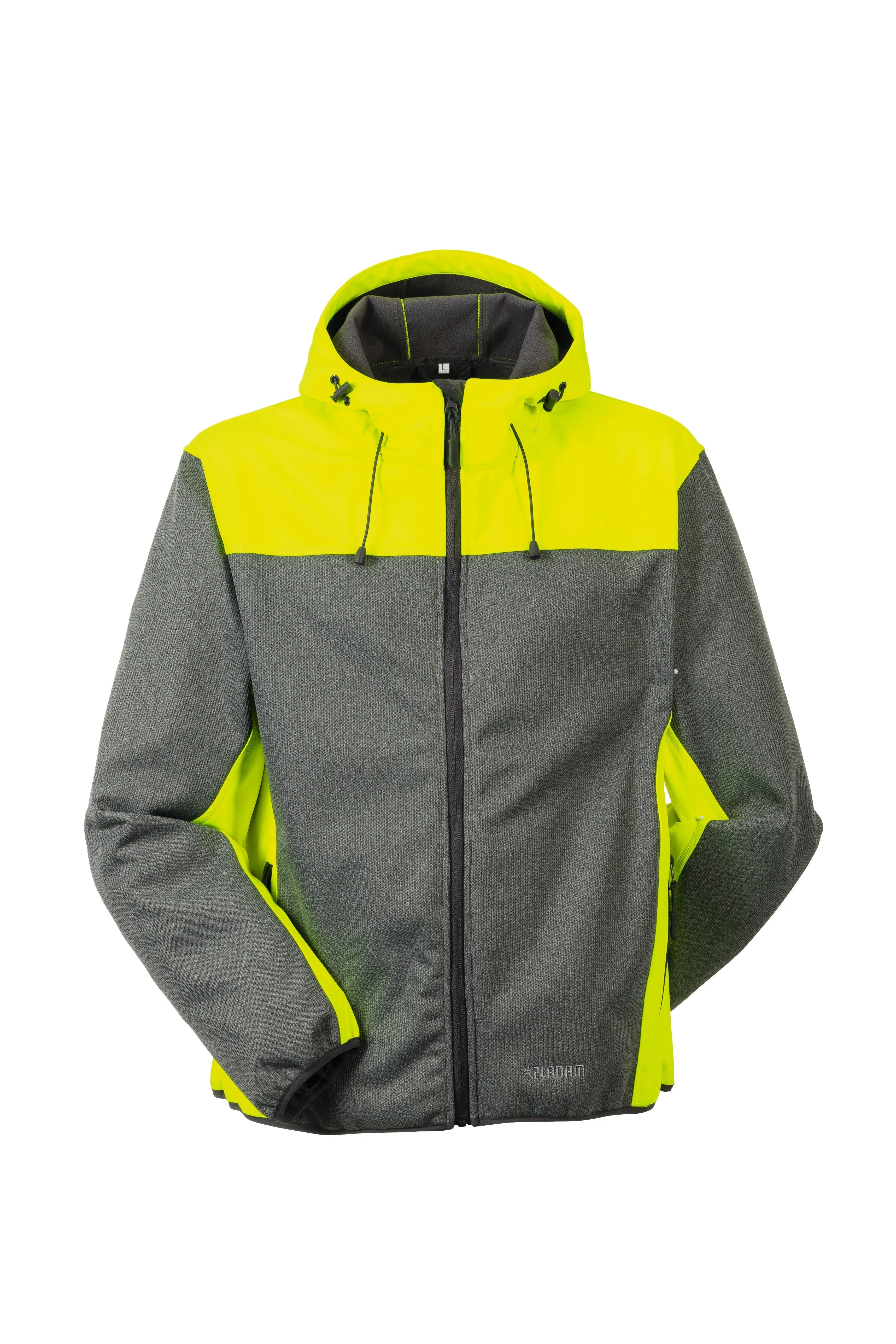 Kontrast Softshelljacke Herren Ganzjährig, Frühling, Herbst Planam grau - KERA Arbeitsschutz