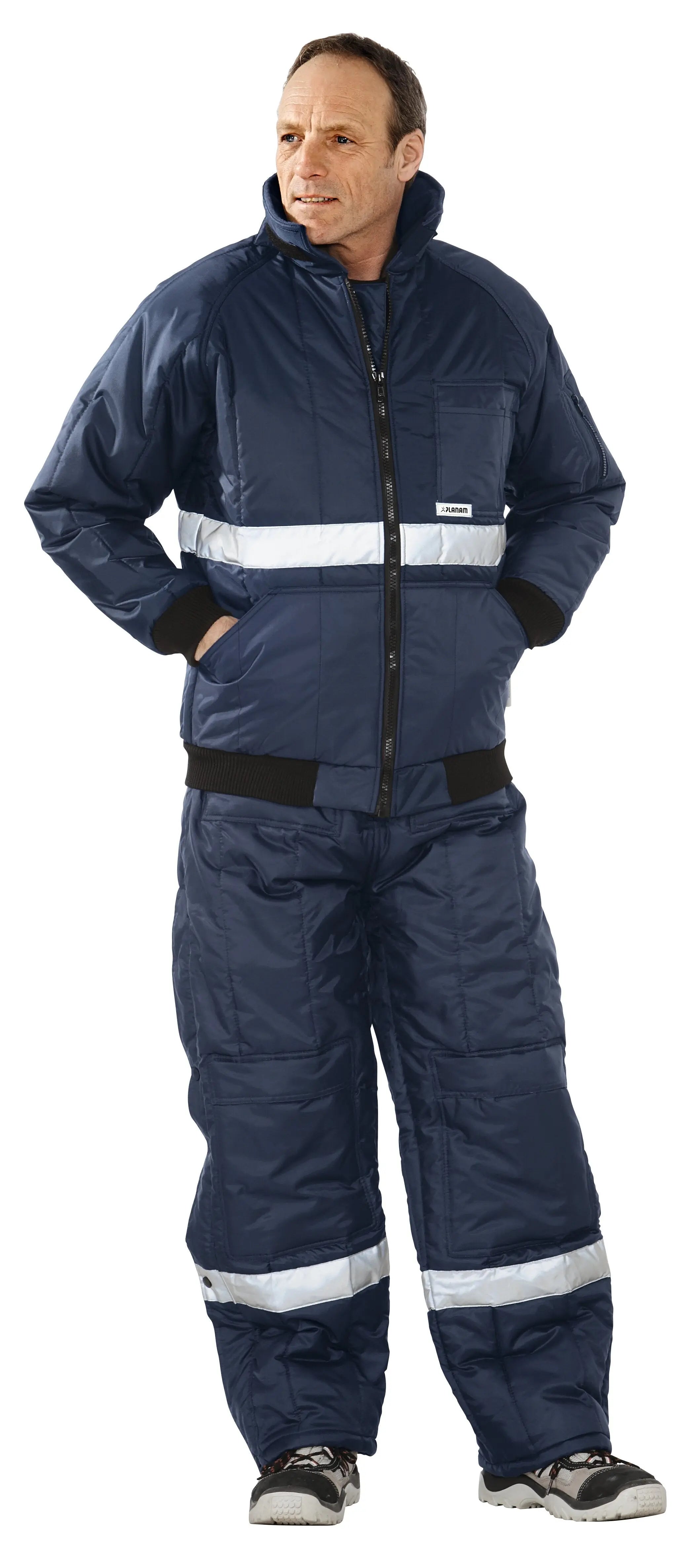 Kühlhaus Blouson Herren Ganzjährig Planam marine - KERA Arbeitsschutz