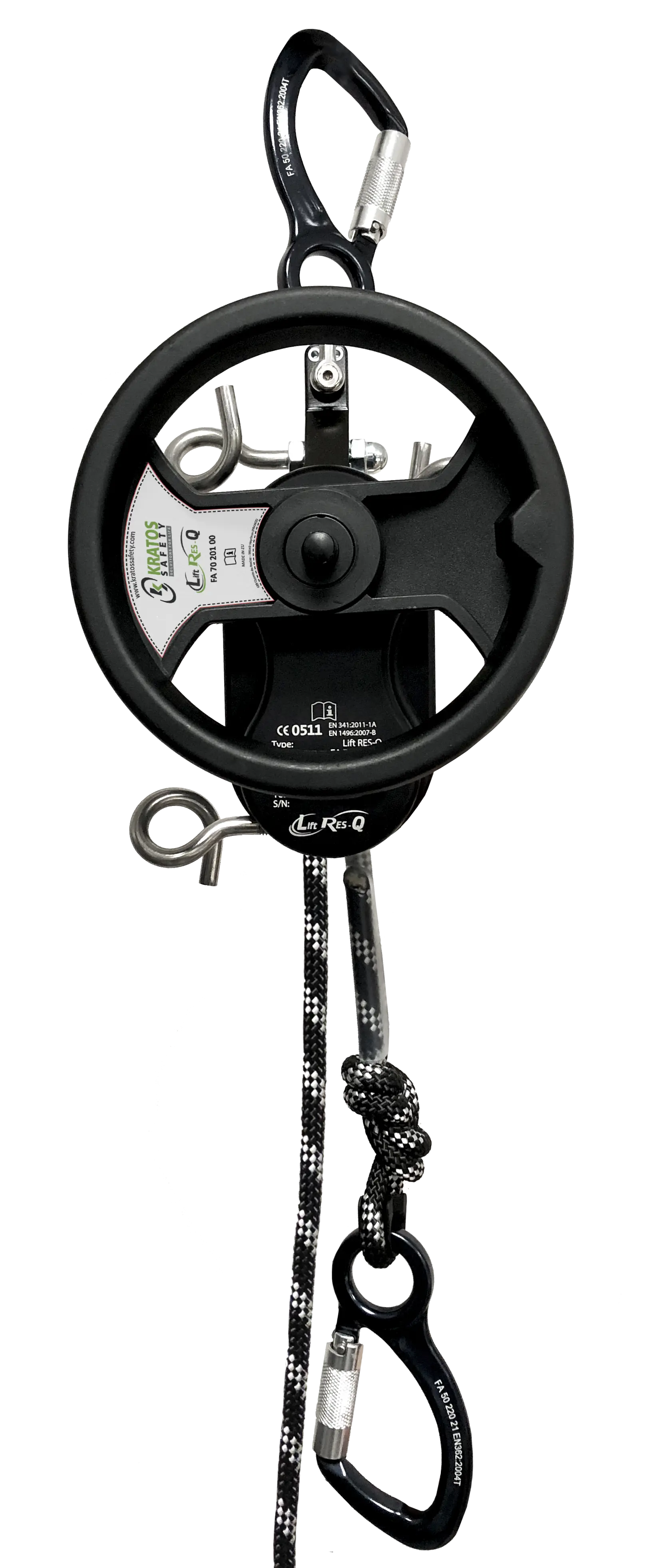 LIFTRES-Q, Evakuierungs- und Rettungsgerät, 20 m