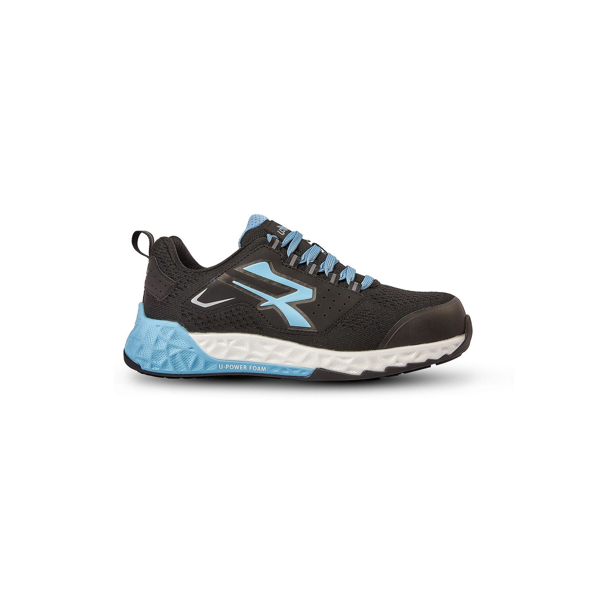 U-Power Sicherheitshalbschuhe S1PS LORAS ESD BLACK / BABY BLUE