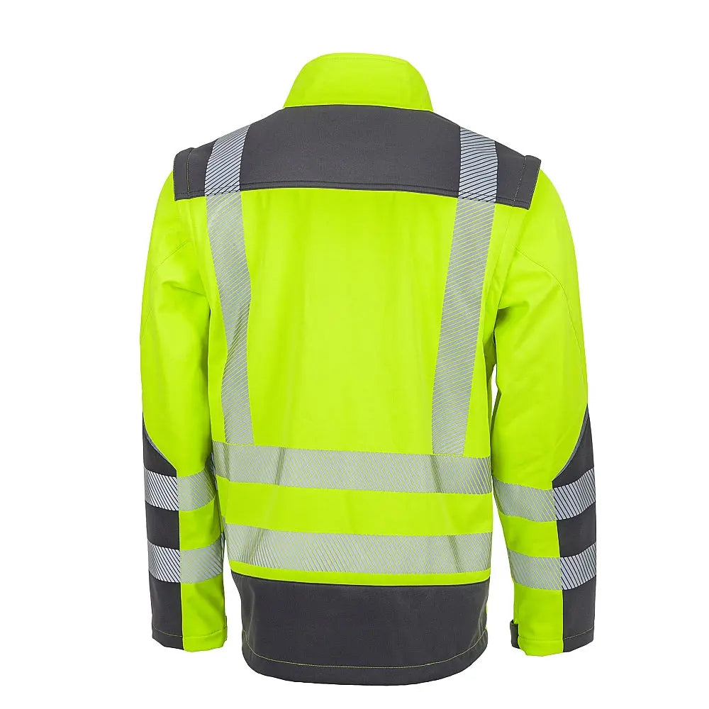 LeiKaTex® | BRIGHT LINE | Softshelljacke | Warnschutz