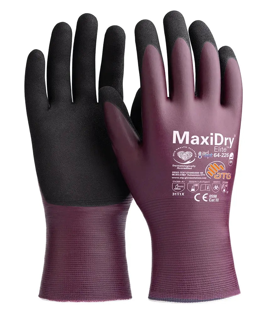 MaxiDry® Elite™ Nylon-Strickhandschuhe (64-226)-72 Paar ATG®