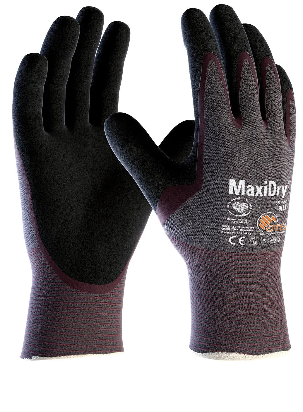 MaxiDry® Nylon-Strickhandschuhe (56-424)-72 Paar ATG®
