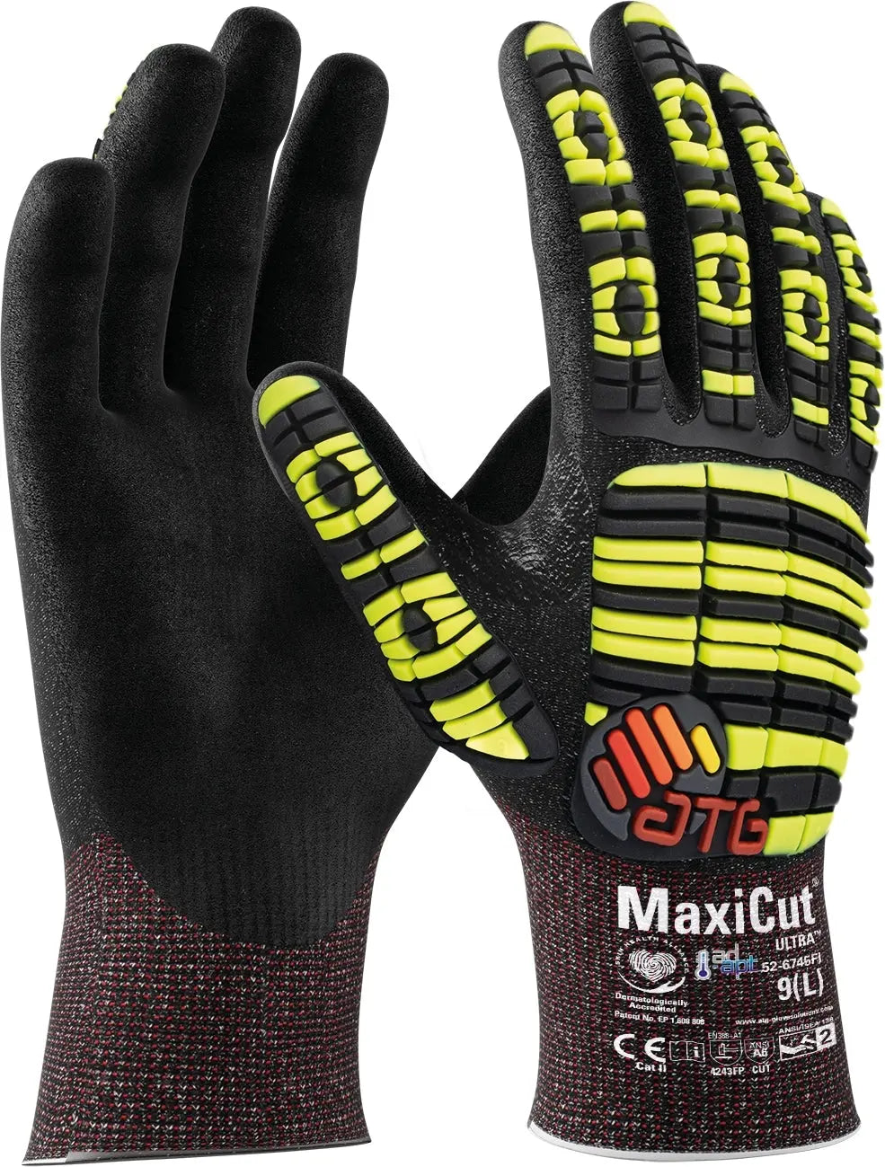maxiflex handschuhe schnittschutz MaxiFlex® Cut™AD-APT® Schnittschutz-Strickhand. (52-6745FI) Size:8-10 Jahre Cottelli Handschuhe schwarz, Mattlook, kinderfahrrad