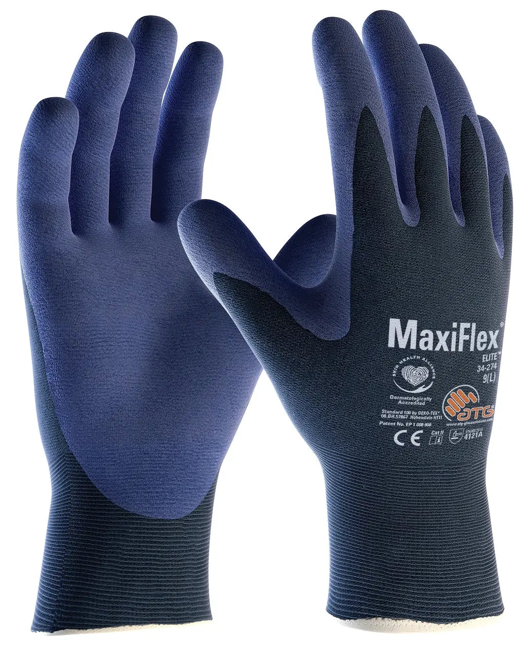 MaxiFlex® Elite™ Nylon-Strickhandschuhe (34-274)-144 Paar ATG®