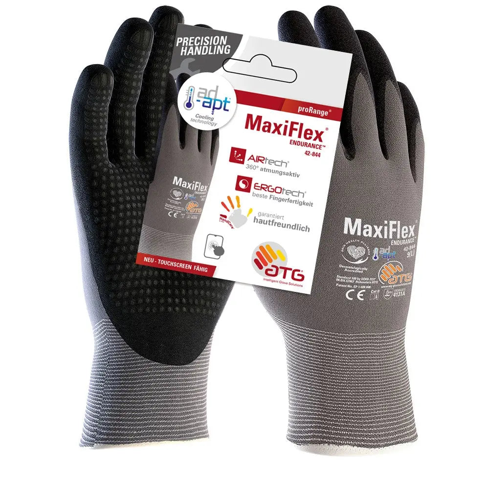 MaxiFlex® Endurance™ AD-APT® Nylon-Strickhandschuhe (42-844 HCT), SB-Verpackung-144 Paar ATG®