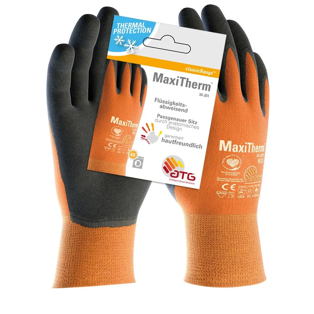 MaxiTherm® Polyacryl/Polyester-Strickhandschuhe (30-201 HCT), SB-Verpackung-72 Paar ATG®