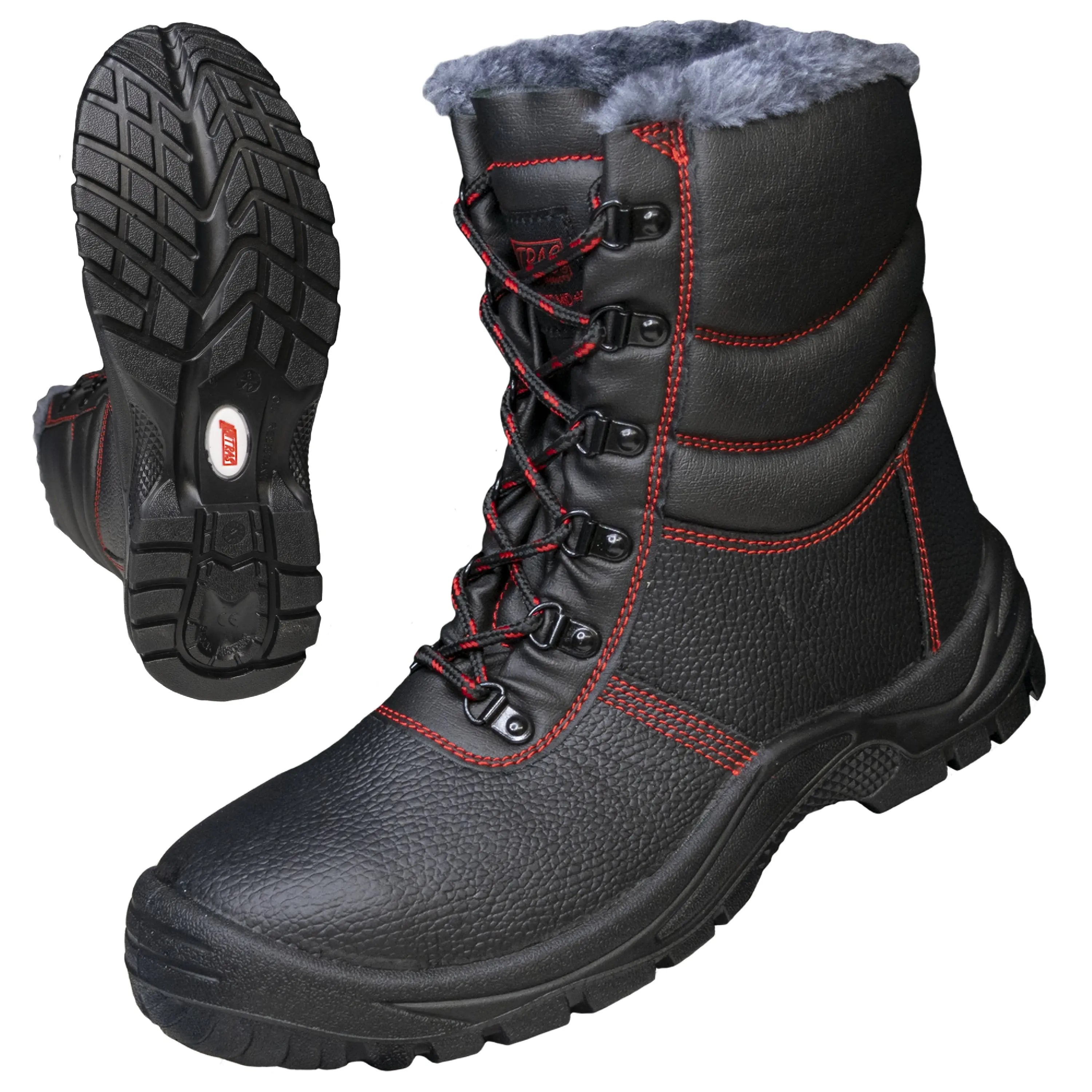 NITRAS BASIC STEP MID+ W, S3 CI Sicherheitswinterstiefel, hoch, schwarz EN ISO 20345 - KERA Arbeitsschutz