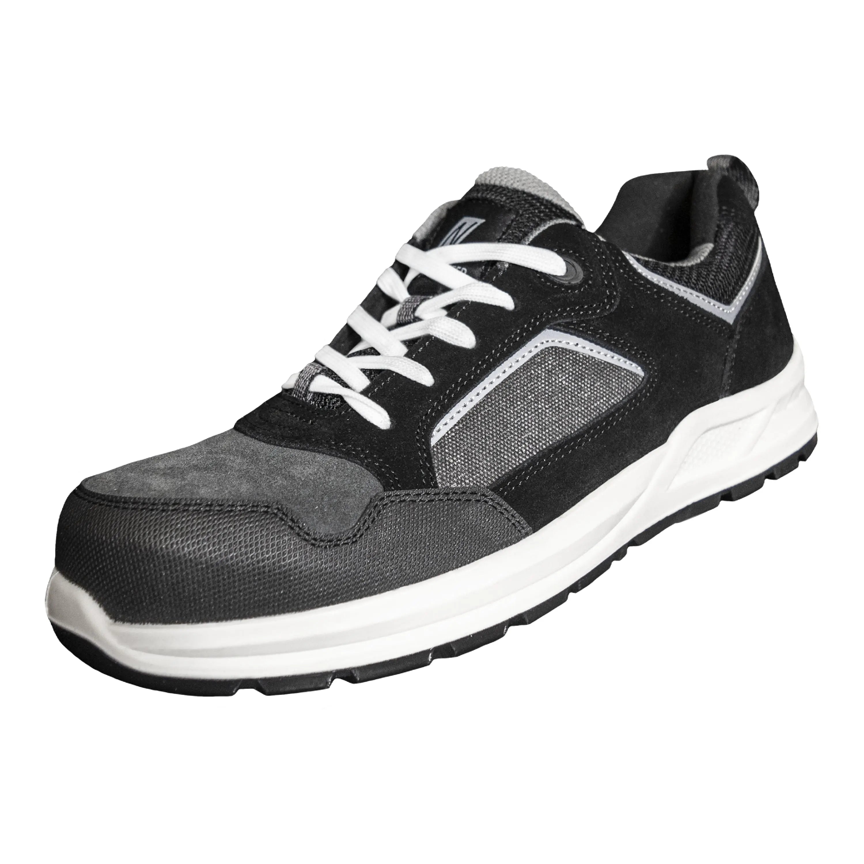 NITRAS CLASSIC STEP, S1P Sicherheitshalbschuhe, grau / schwarz, EN ISO 20345, EN 61340-4-3, DGUV Regel 112-191 - KERA Arbeitsschutz