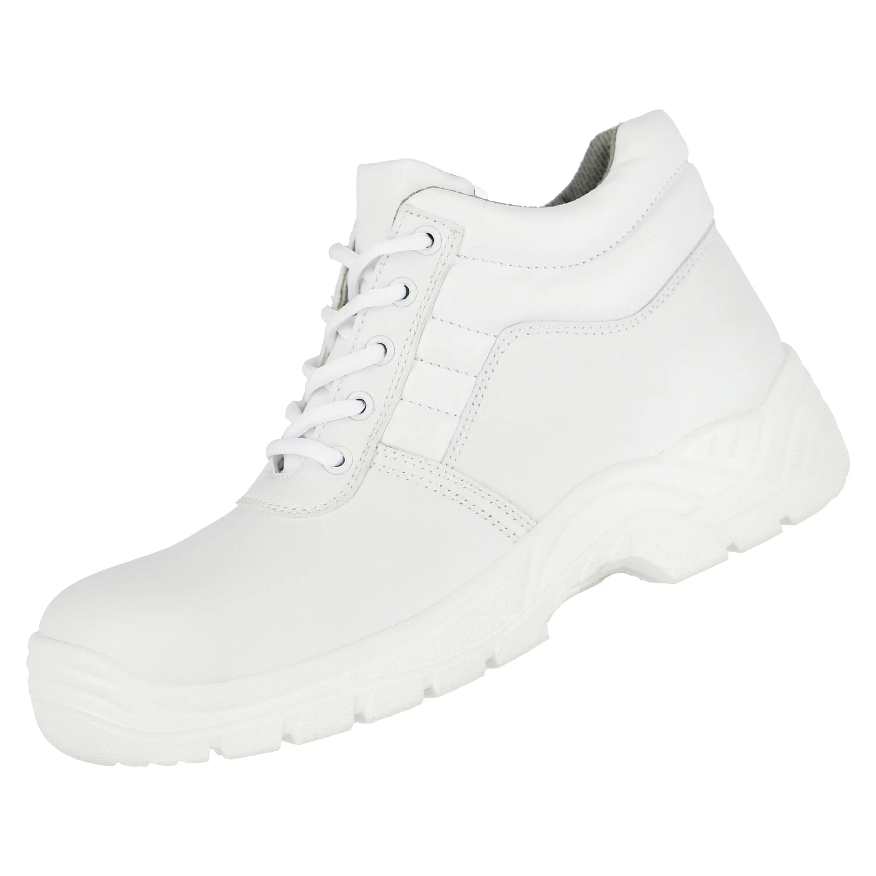 NITRAS CLEAN STEP MID, S2 Sicherheitsstiefel, halbhoch, weiß, EN ISO 20345 - KERA Arbeitsschutz