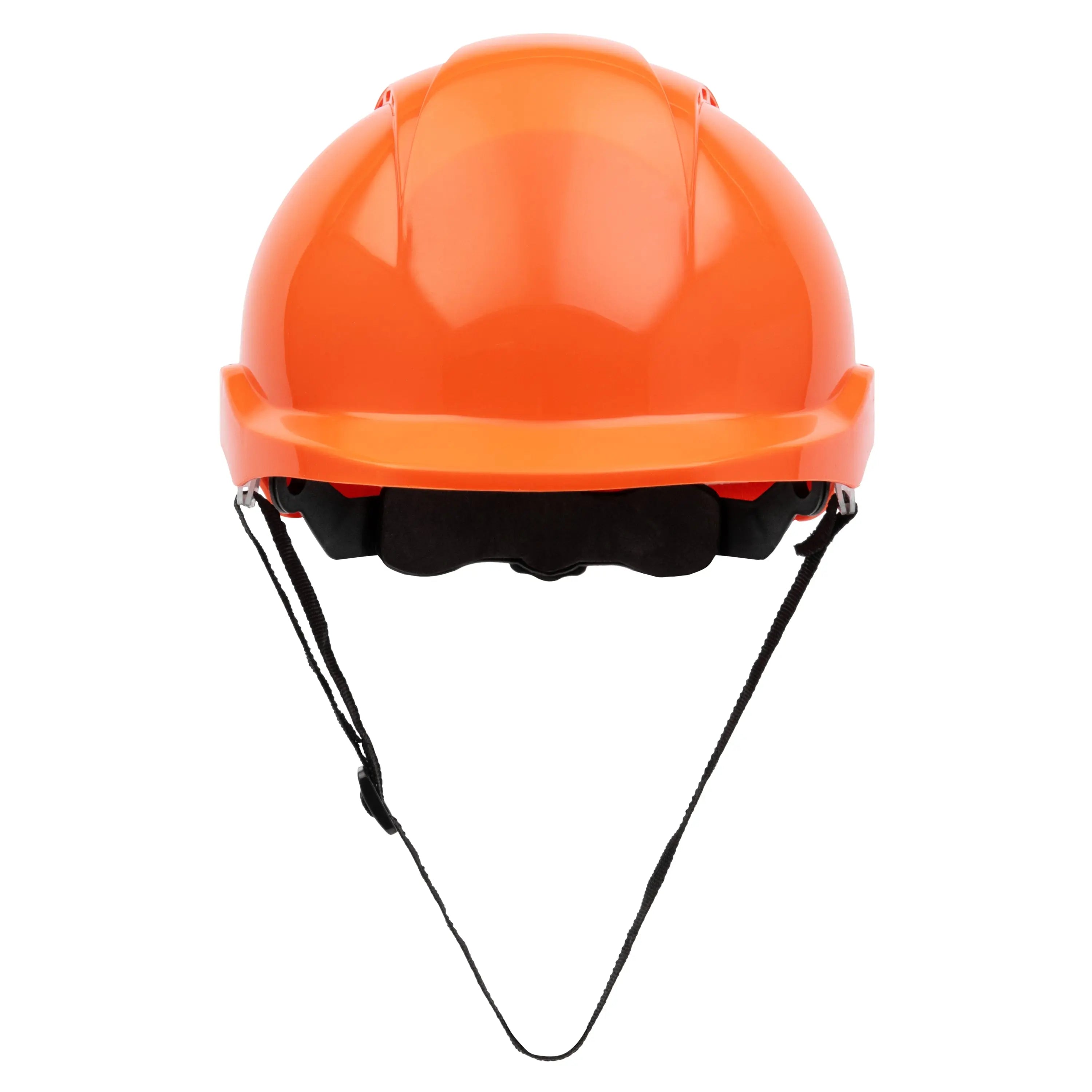 NITRAS HEAD PROTECT, Industrieschutzhelm, Schale aus HDPE, orange, Innenausstattung aus LDPE / Textil, schwarz / grau, EN 397 - KERA Arbeitsschutz