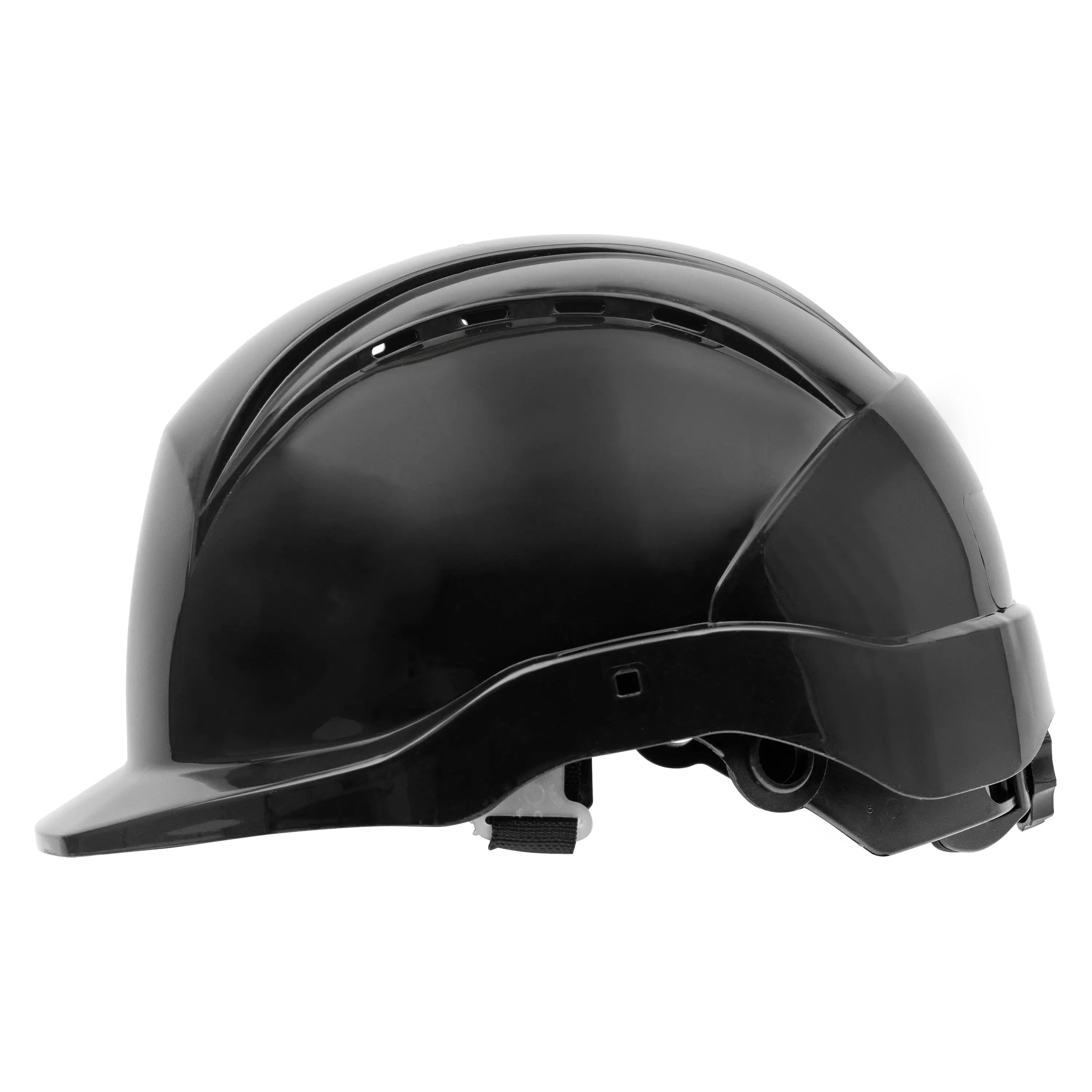 NITRAS HEAD PROTECT, Industrieschutzhelm, Schale aus HDPE, schwarz, Innenausstattung aus LDPE / Textil, schwarz / grau, EN 397 - KERA Arbeitsschutz