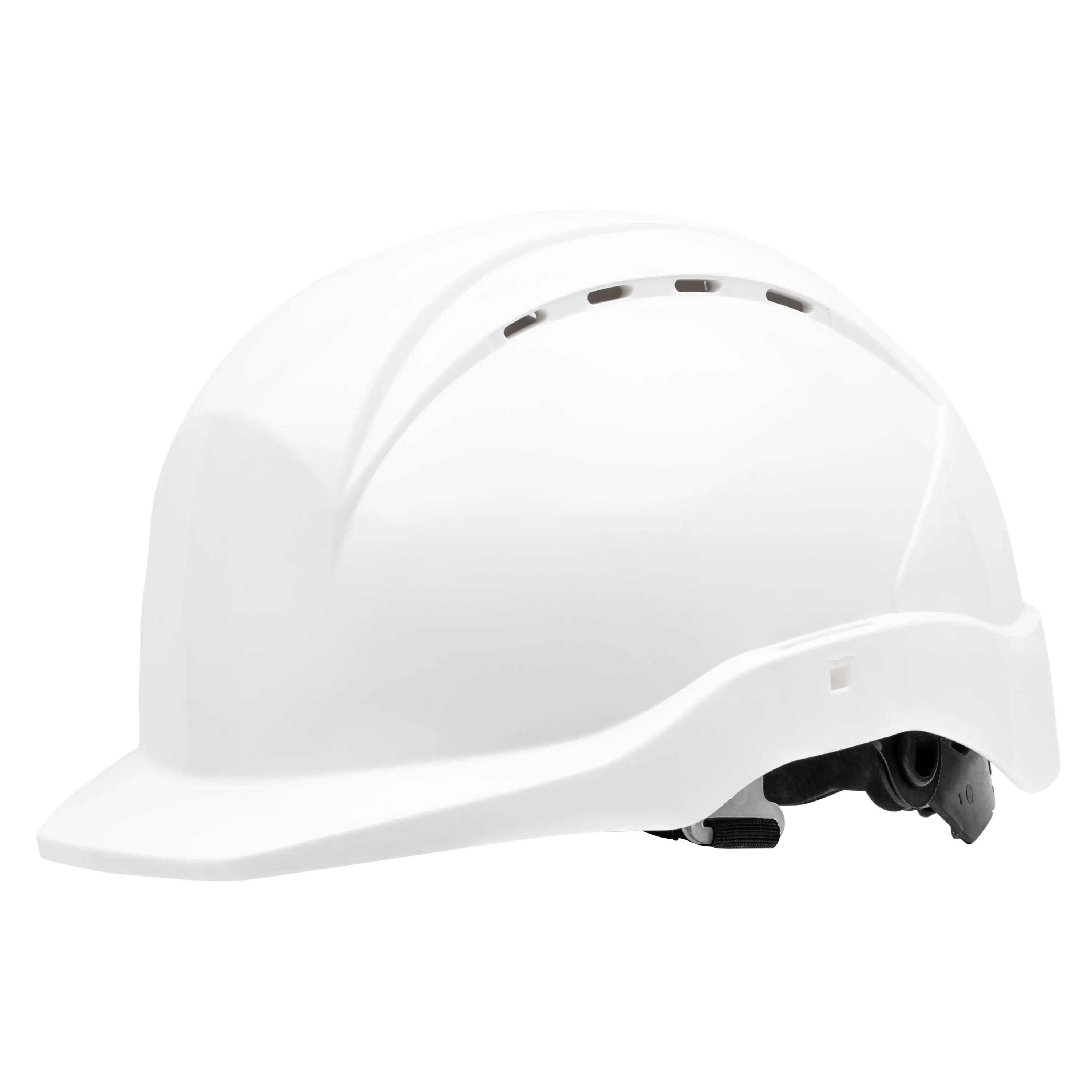 NITRAS HEAD PROTECT, Industrieschutzhelm, Schale aus HDPE, weiß, Innenausstattung aus LDPE / Textil, schwarz / grau, EN 397 - KERA Arbeitsschutz