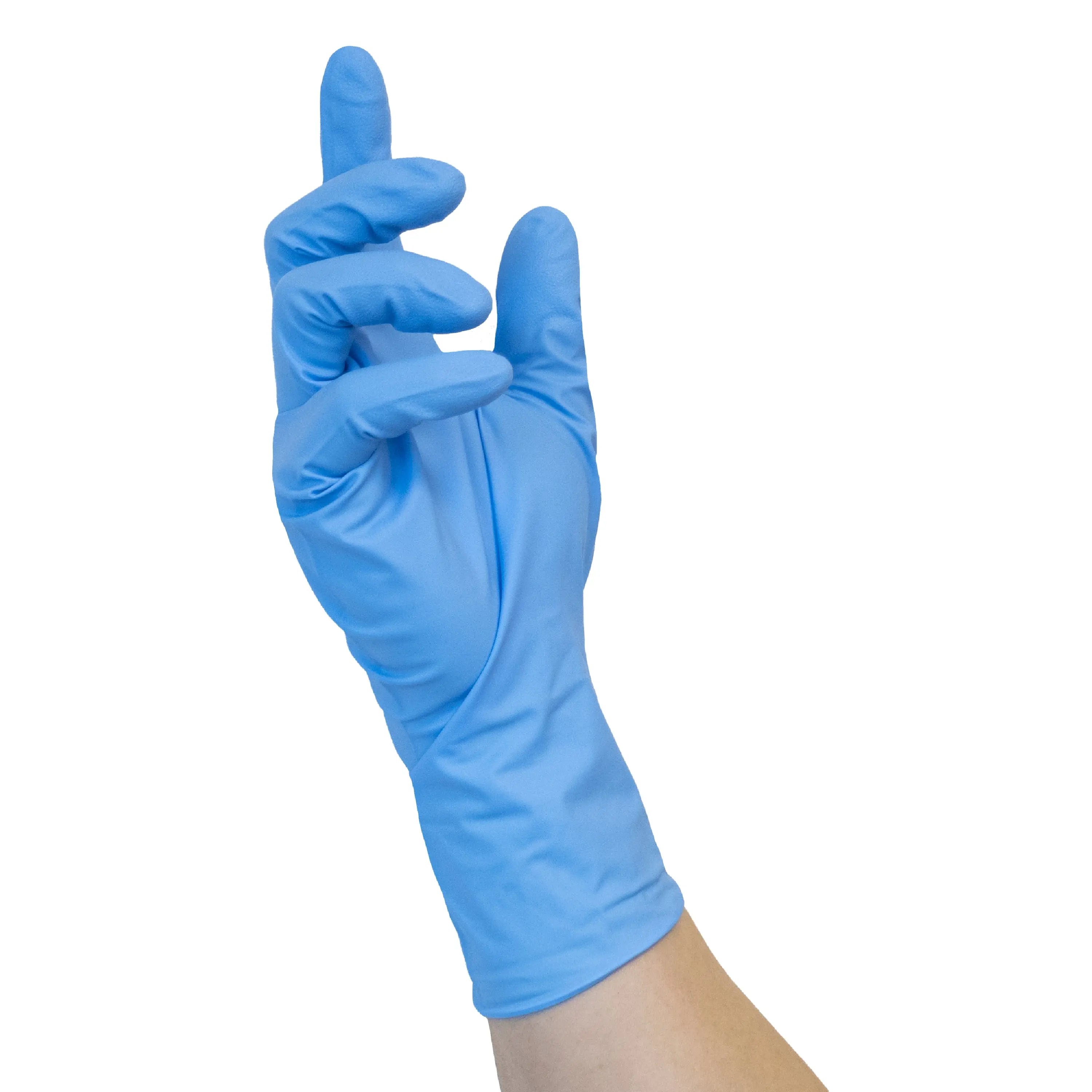 NITRAS HIGH RISK NITRILE, Nitril-Einmalhandschuhe, blau, EN ISO 374, EN 388, Box à 50 Stück (Gr. 2XL - Box à 45 Stück) - KERA Arbeitsschutz