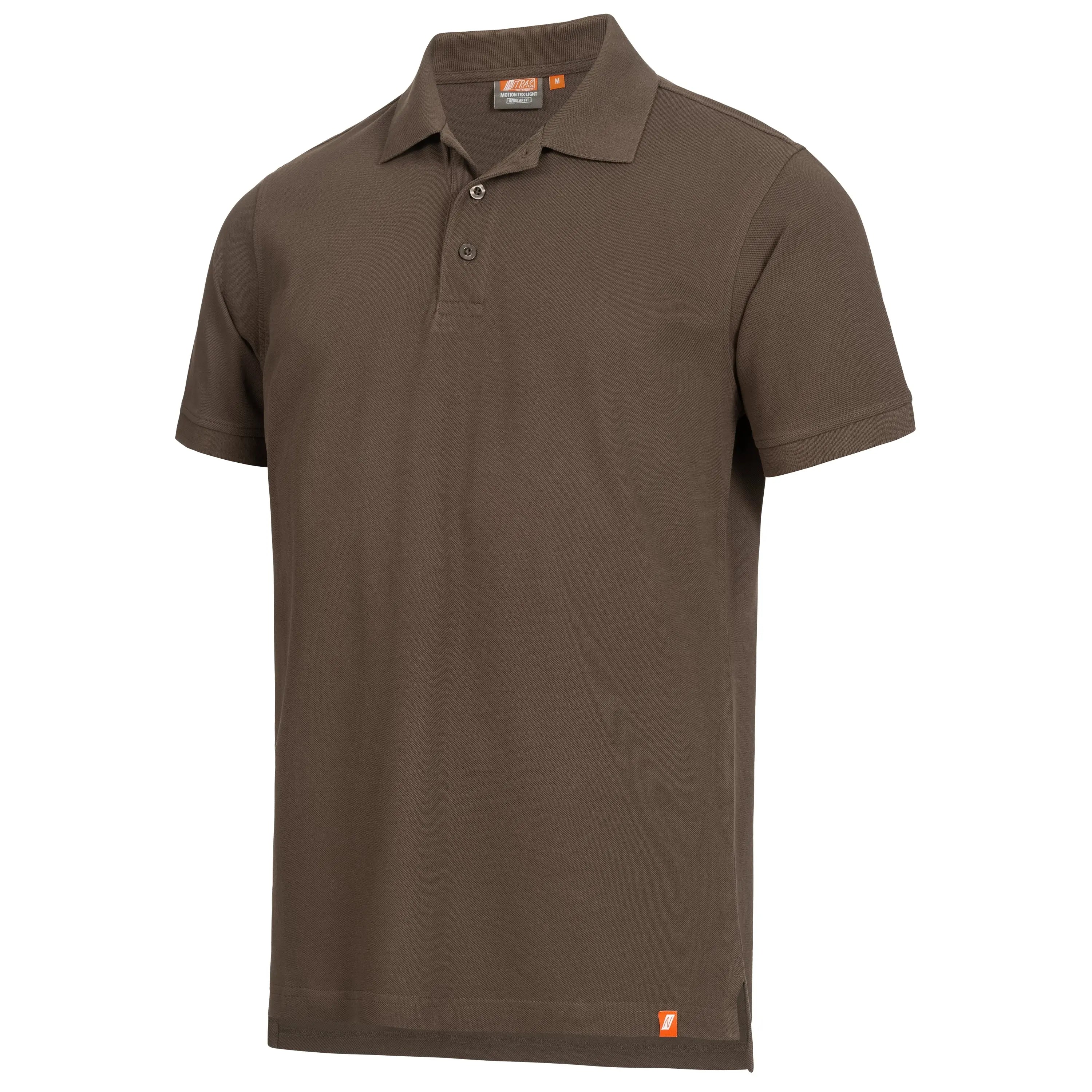 NITRAS MOTION TEX LIGHT, Poloshirt, braun, OEKO-TEX - KERA Arbeitsschutz