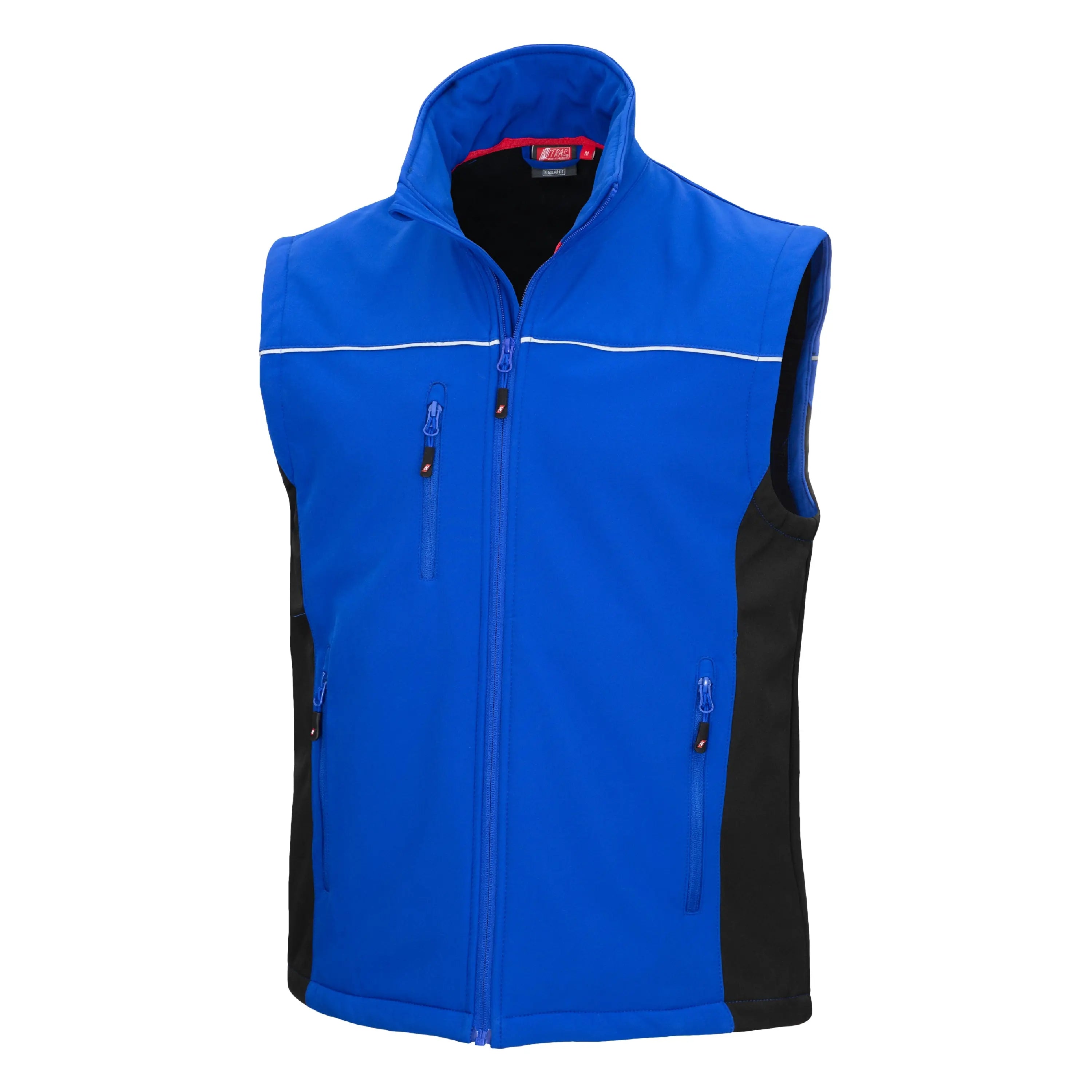 NITRAS MOTION TEX LIGHT, Softshellweste, königsblau / schwarz, OEKO-TEX - KERA Arbeitsschutz