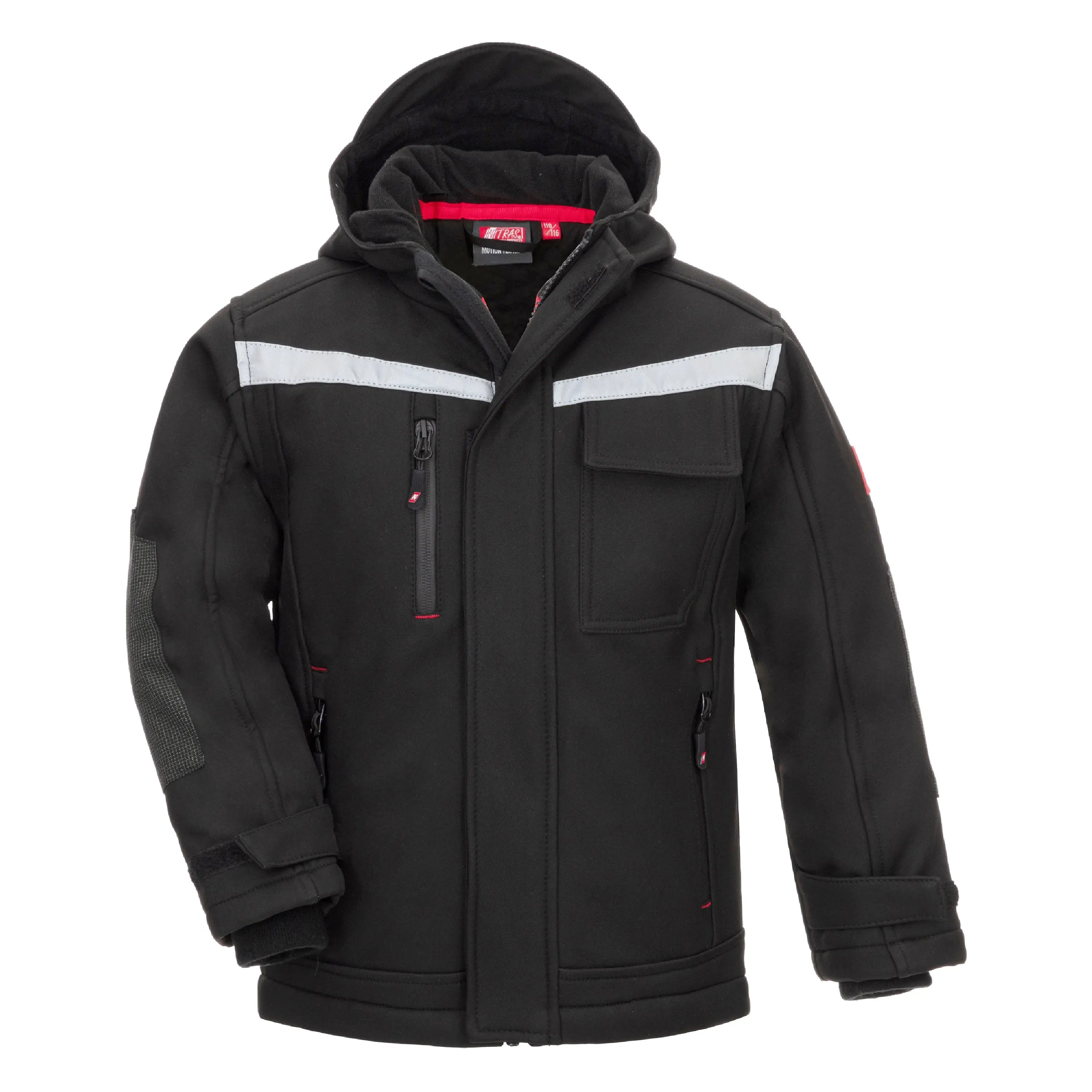 NITRAS MOTION TEX PLUS KIDS, Winter-Softshelljacke, schwarz - KERA Arbeitsschutz