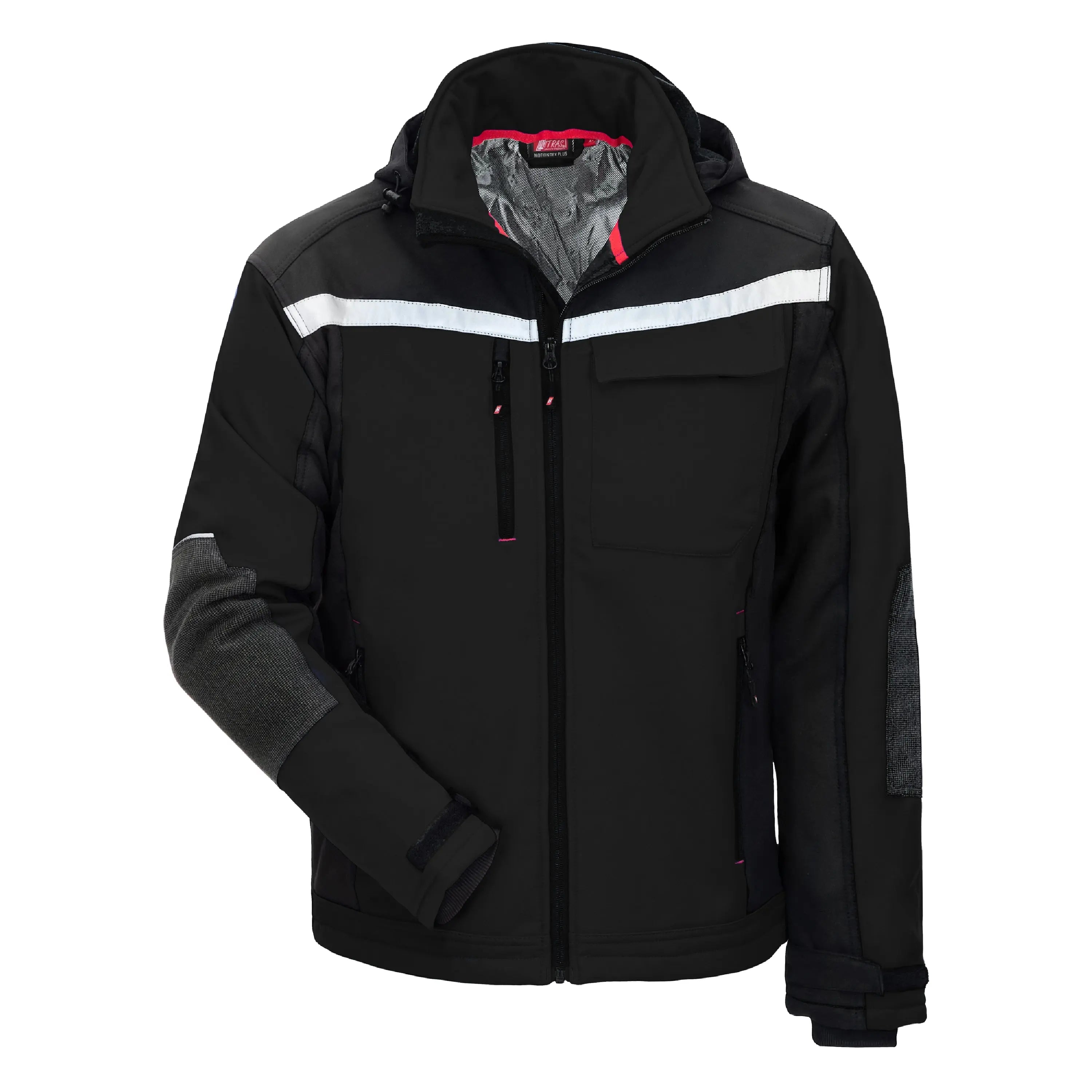 NITRAS MOTION TEX PLUS, Softshelljacke, schwarz - KERA Arbeitsschutz