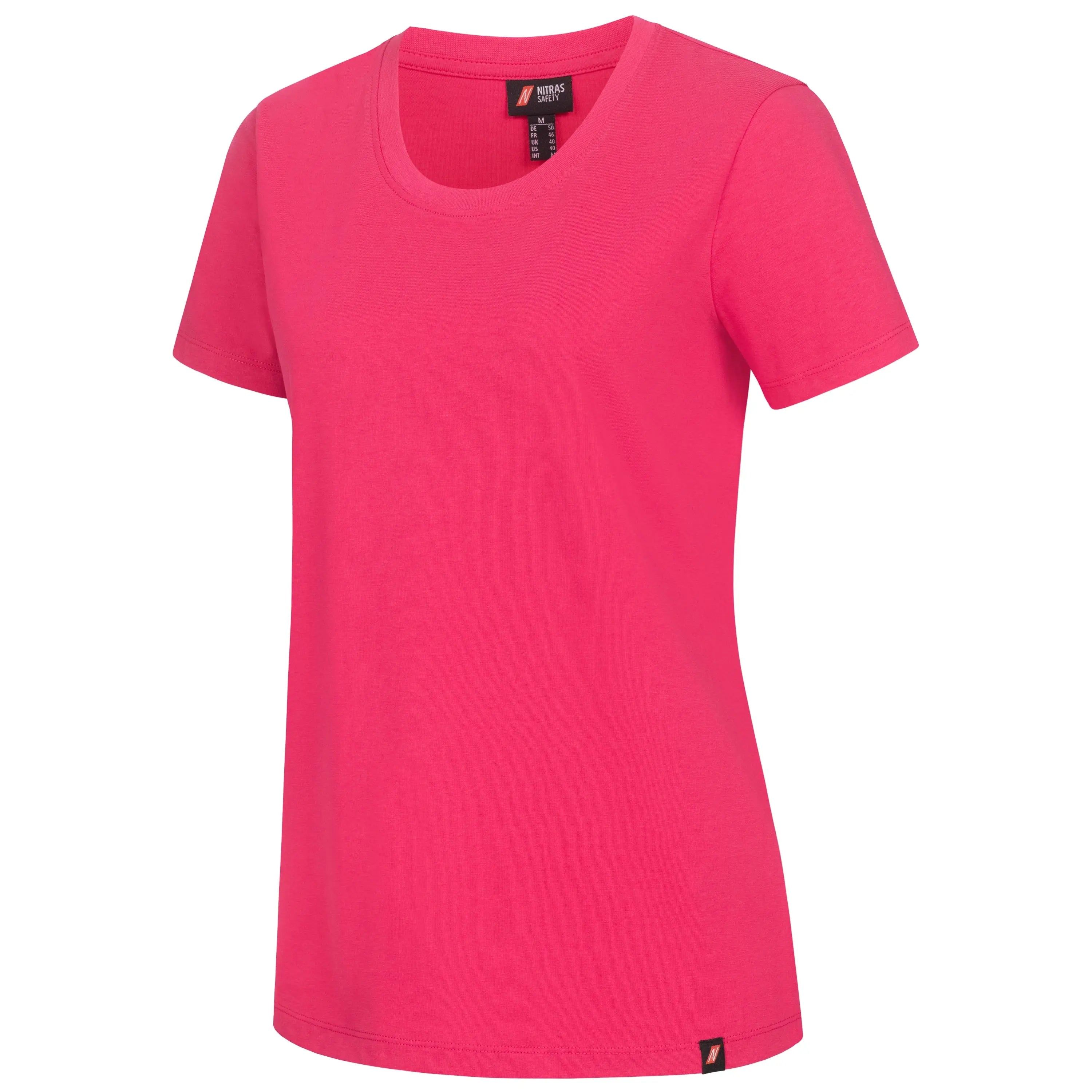 NITRAS MOTION TEX PLUS, T-Shirt, pink, EN 13758-2, OEKO-TEX - KERA Arbeitsschutz