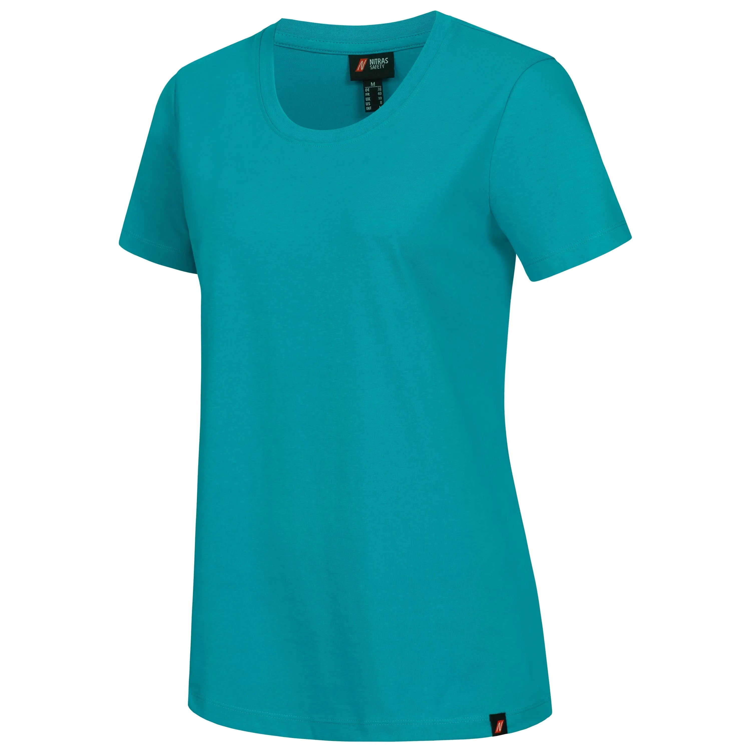 NITRAS MOTION TEX PLUS, T-Shirt, türkis, EN 13758-2, OEKO-TEX - KERA Arbeitsschutz