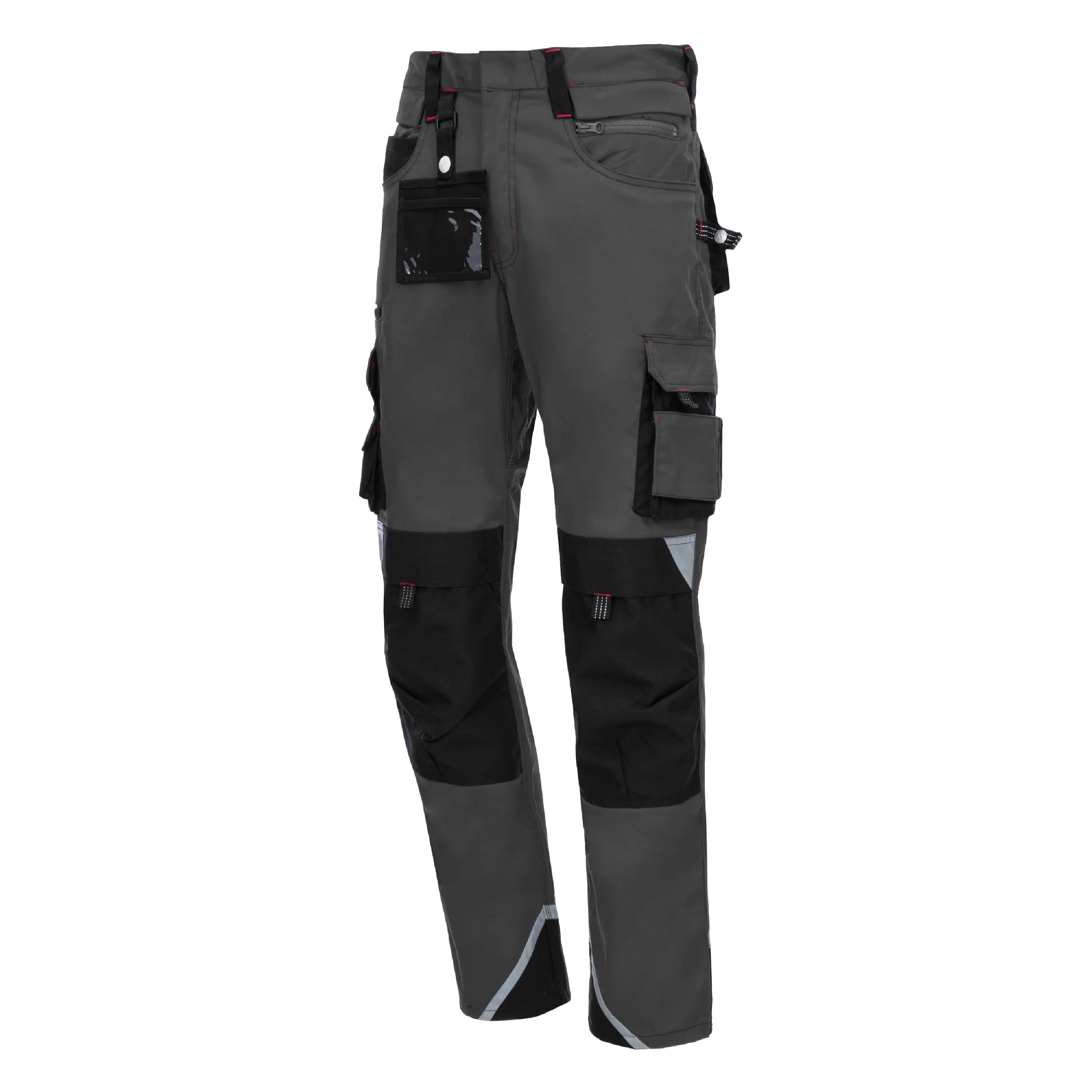 NITRAS MOTION TEX PRO FX, Arbeitshose, lang, grau / schwarz, OEKO-TEX - KERA Arbeitsschutz